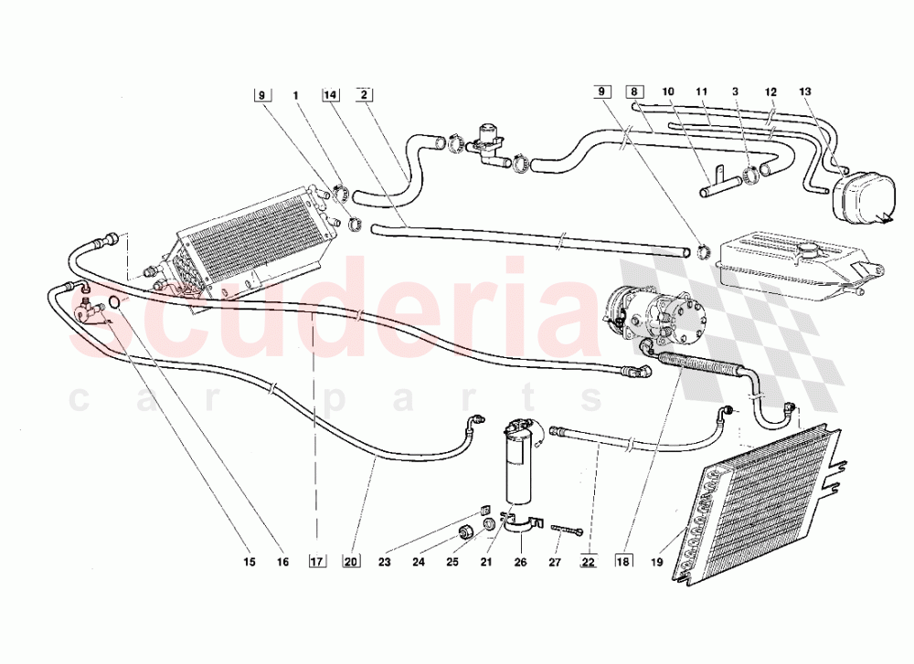 Climate Control (Valid for June 1992 Version) 2 of Lamborghini Lamborghini Diablo (1990-1998)