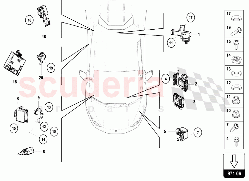 Electrical System 6 of Lamborghini Lamborghini Huracan LP580 Coupe