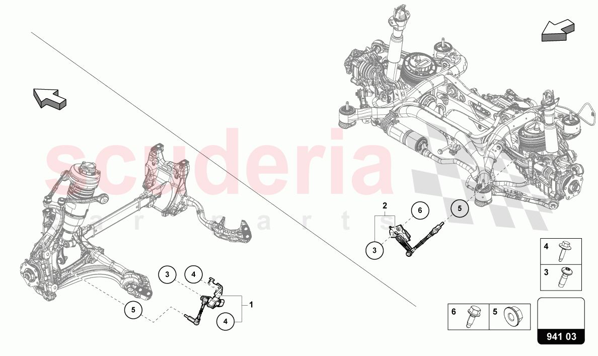 SENSOR FOR HEADLIGHT RANGE CONTROL of Lamborghini Lamborghini Urus Performante