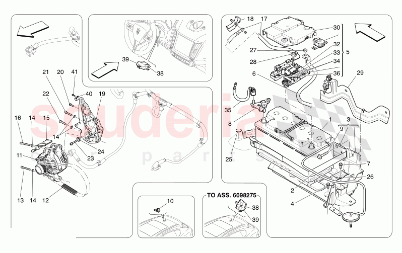 ENERGY GENERATION AND ACCUMULATION of Maserati Maserati Levante Modena Automatic 3.0 BT V6 4WD 350HP