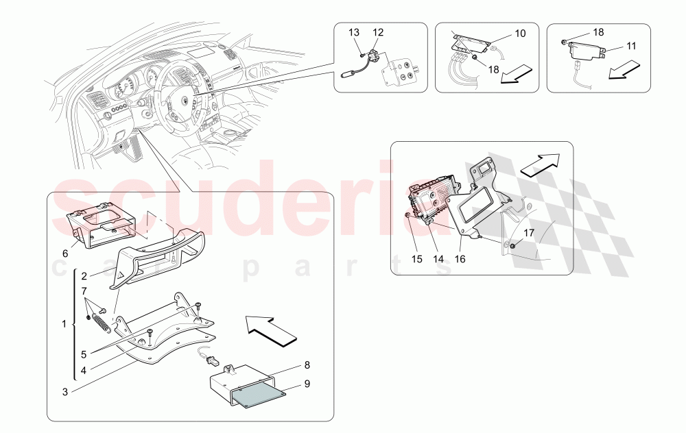 IT SYSTEM of Maserati Maserati Quattroporte (2008-2012) 4.2