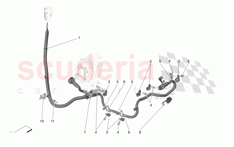 MAIN WIRING of Maserati Maserati Grecale Trofeo Automatic 3.0 BT V6 530HP