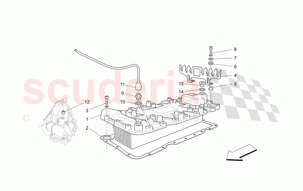 HEAT EXCHANGER of Maserati Maserati GranTurismo (2011-2012) S
