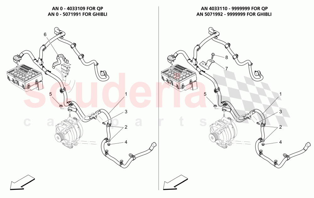 MAIN WIRING of Maserati Maserati Ghibli (2017+) Diesel