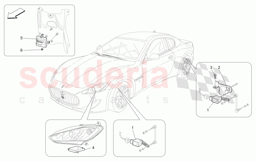 LIGHTING SYSTEM CONTROL of Maserati Maserati GranTurismo (2014+) Auto