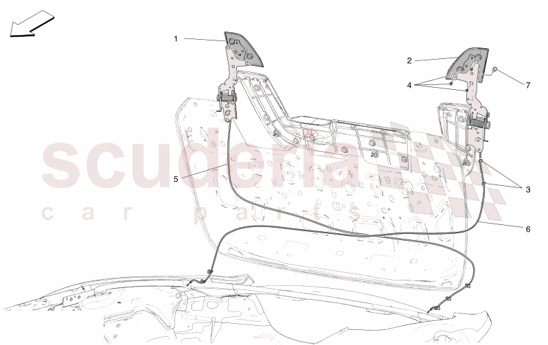 ELECTRICAL CAPOTE: FLAPS of Maserati Maserati GranCabrio M189    AUTOMATIC 4WD 3.0 BT V6 490 HP