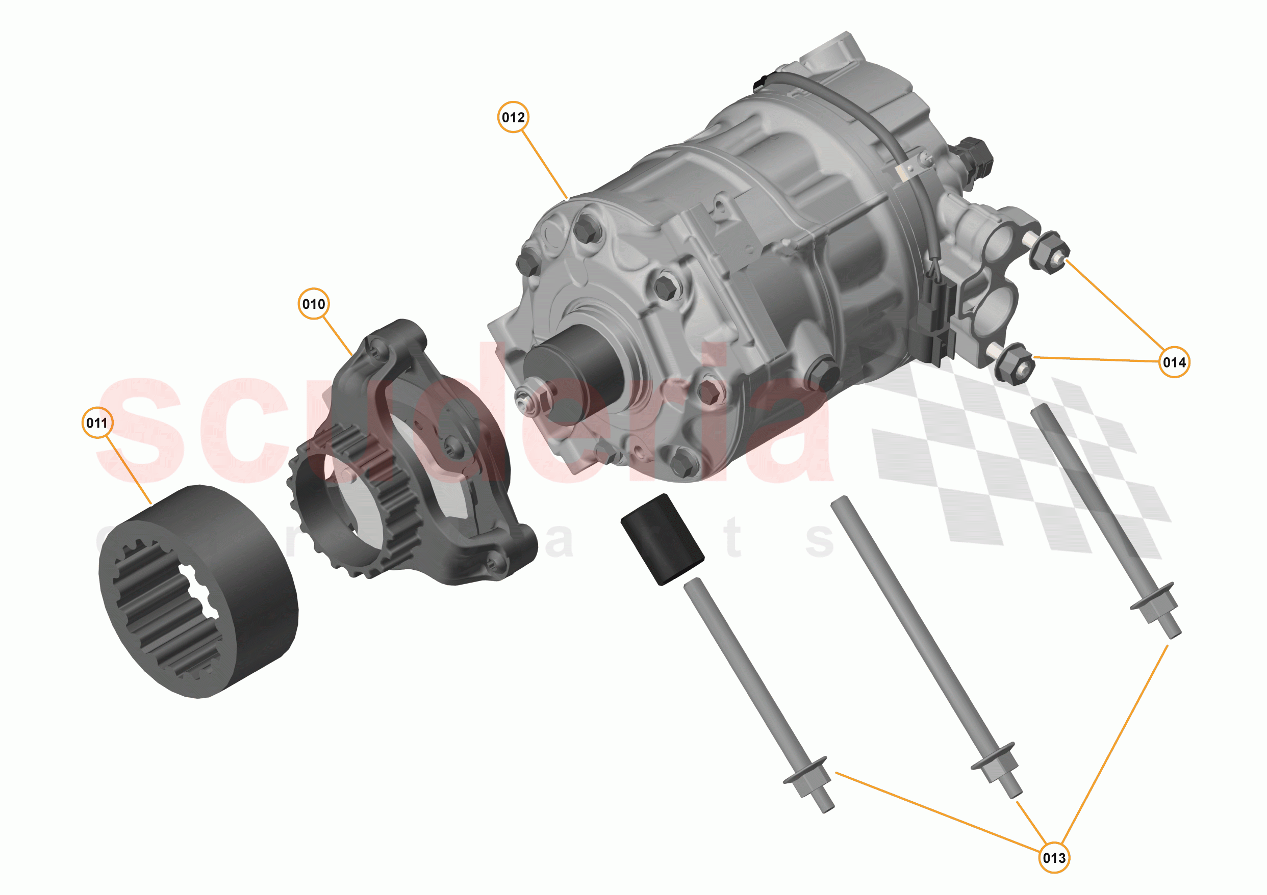 37 - ENGINE ANCILLIARIES - 37.3 - HVAC COMPRESSOR of McLaren McLaren 570S Spider