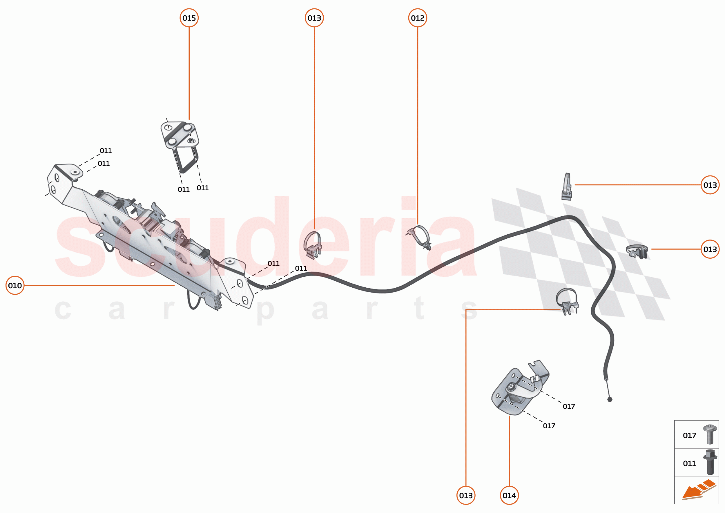 7 - CLOSURES - 7.3 - BONNET LATCH of McLaren McLaren 750S Coupe
