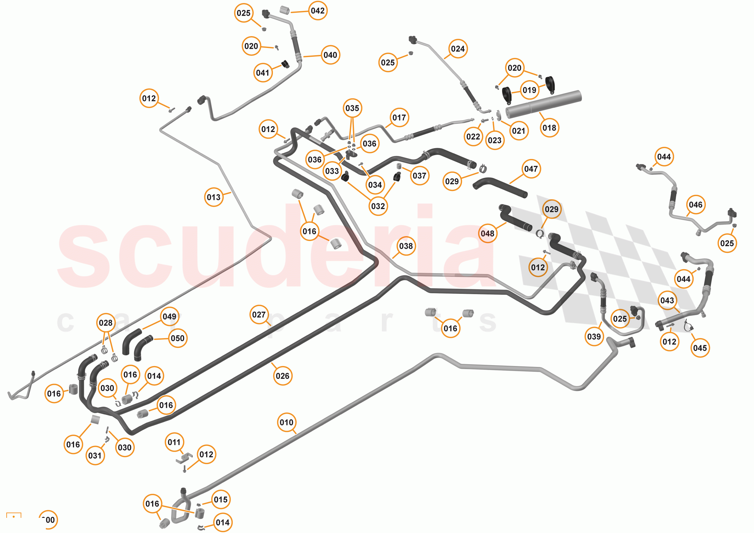 30 - FLUIDS - HVAC - 30.1 - HVAC FLUIDS CIRCUIT - R134A of McLaren McLaren 540C Coupe