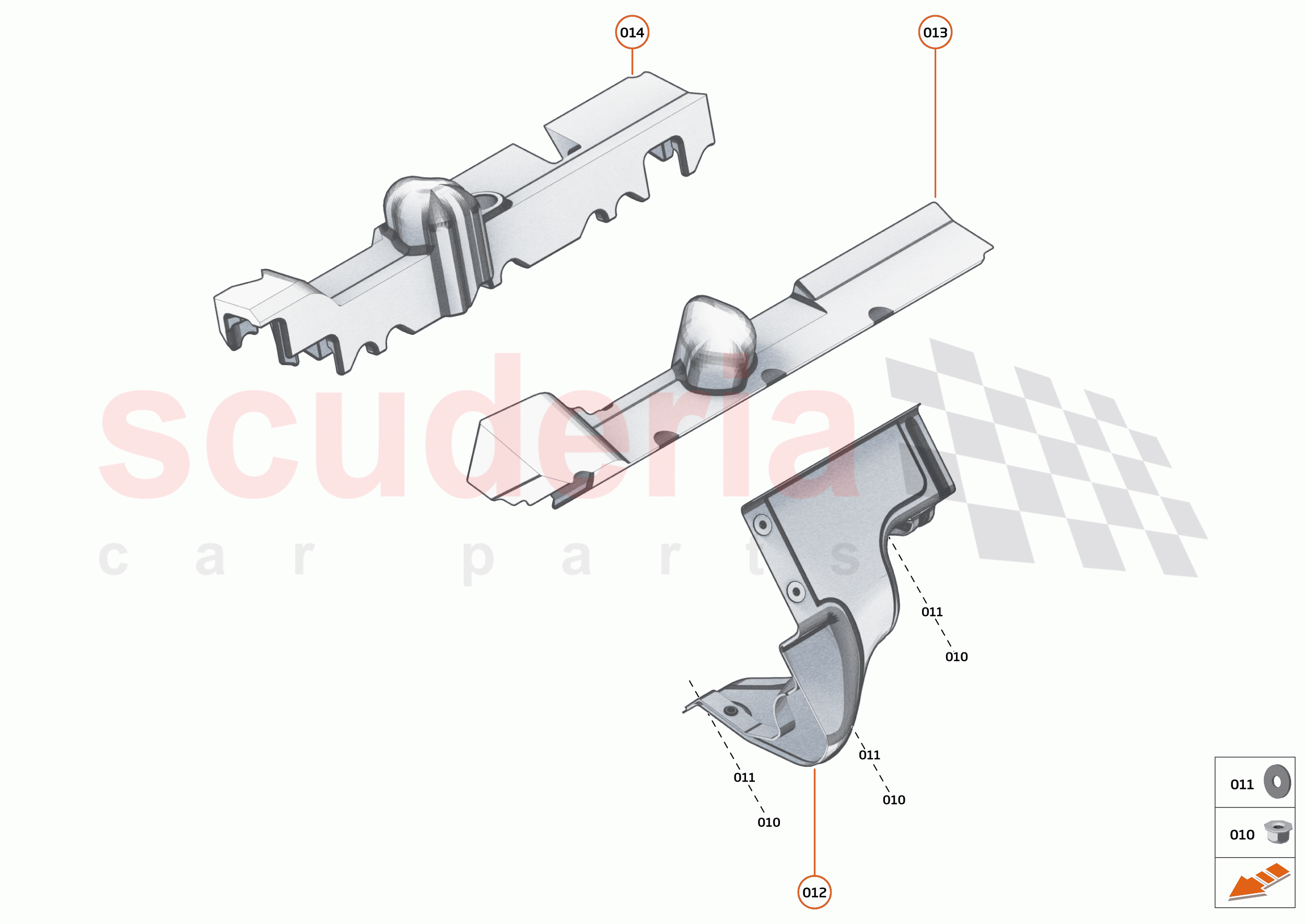 26 - NVH - HEAT INSULATION - 26.1 - INSULATION - POWERTRAIN MOUNTED of McLaren McLaren GT