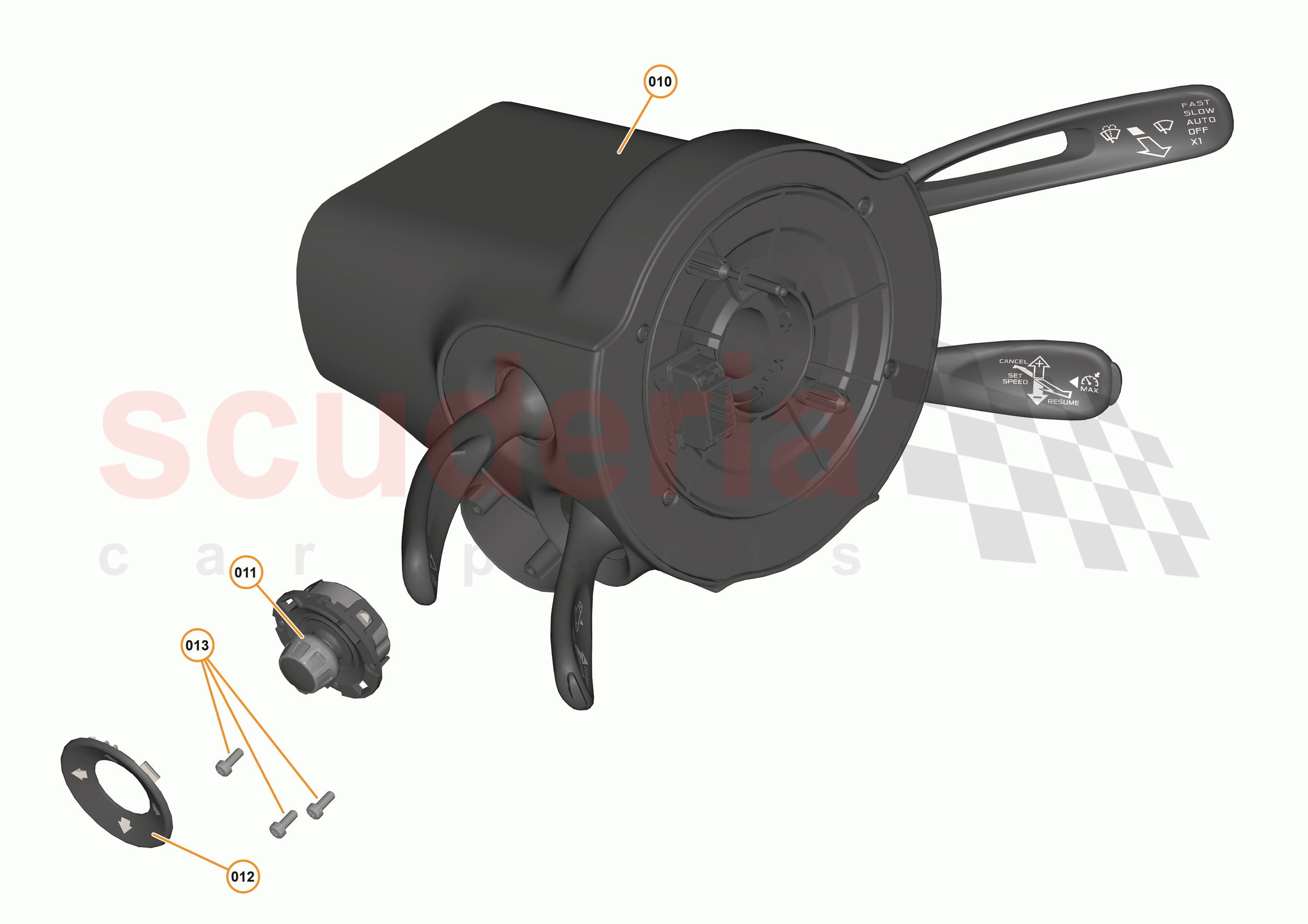 44 - ELECTRICAL SYSTEMS - 44.8 - STEERING COLUMN MODULE of McLaren McLaren 570GT