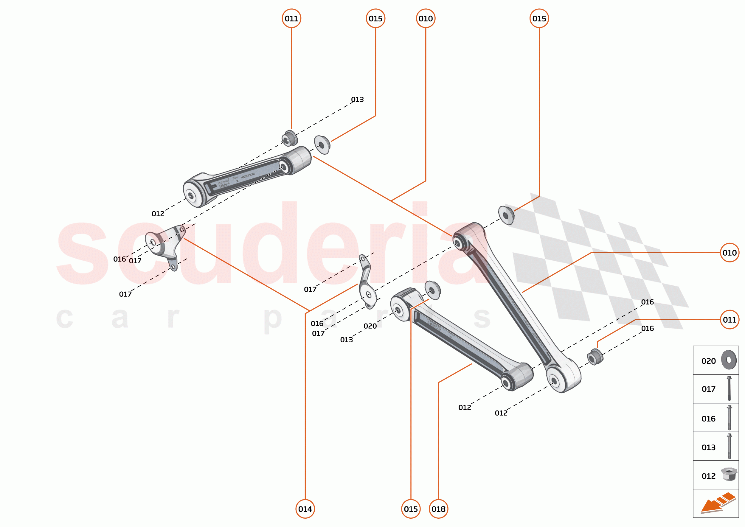 39 - ENGINE MOUNTING - 39.1 - ENGINE MOUNTING SYSTEM of McLaren McLaren 765LT Spider