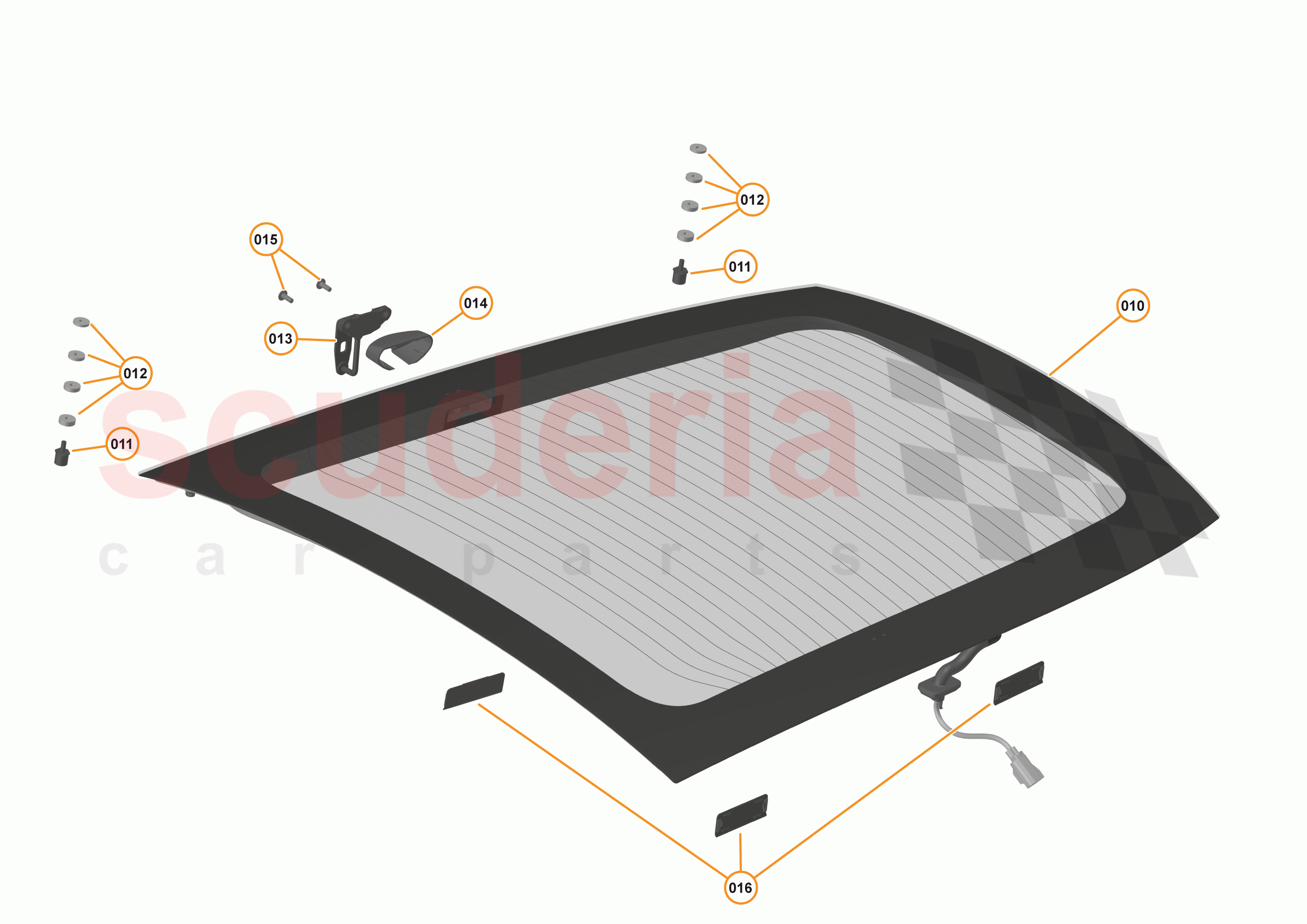 6 - CLOSURES - 6.8 - TAILGATE / ENGINE COVER STRUCTURE of McLaren McLaren 570GT