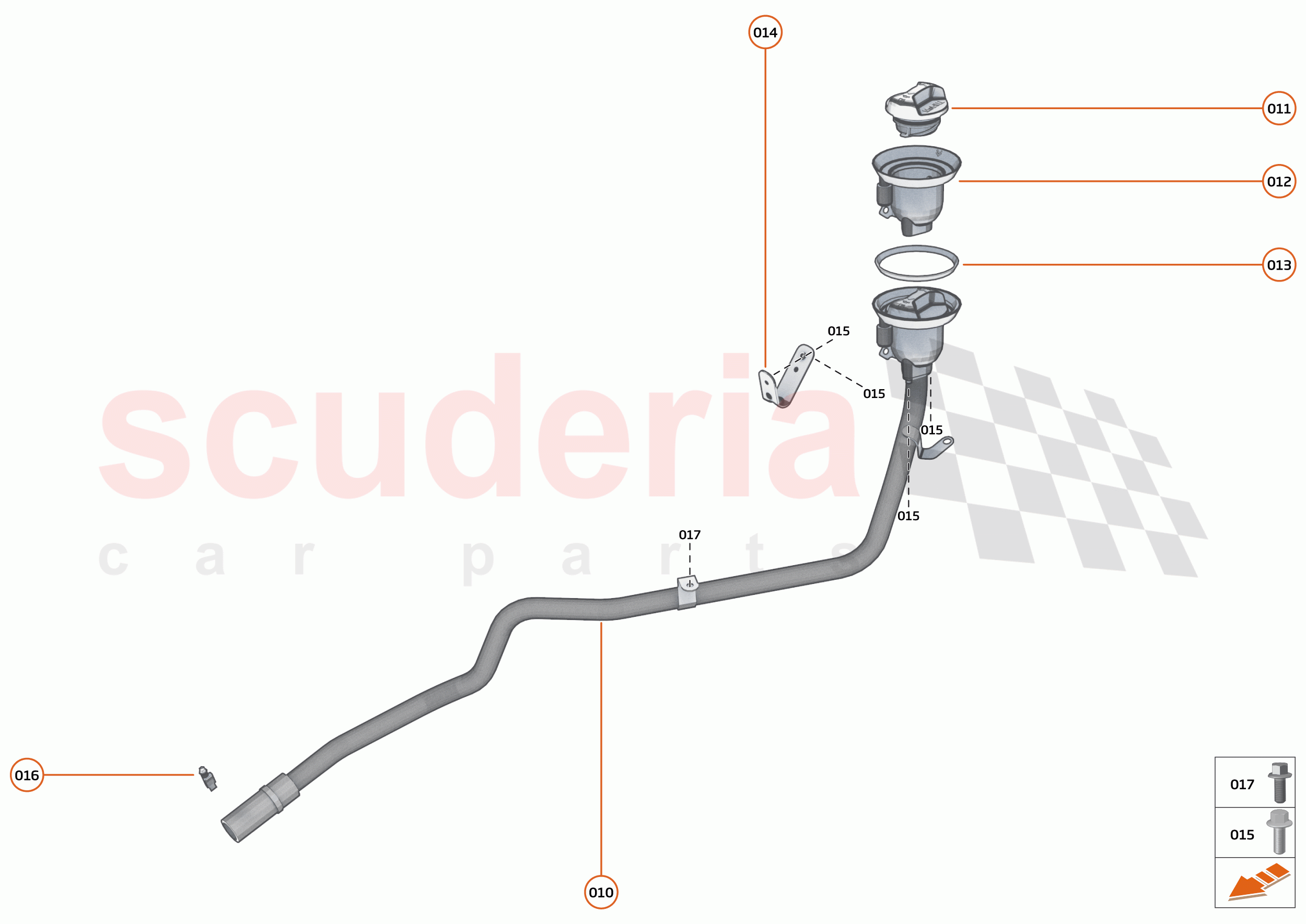 37 - ENGINE OIL SYSTEM - 37.3 - ENGINE OIL FILL SYSTEM of McLaren McLaren 750S Spider