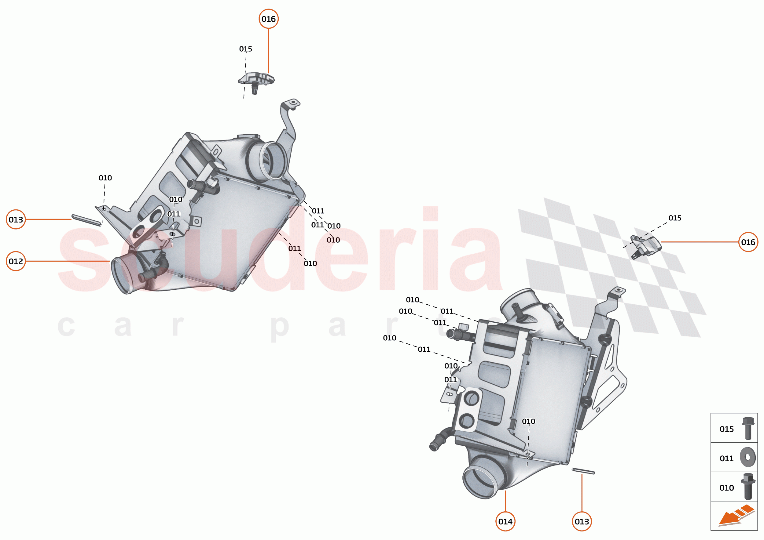 35 - ENGINE AIR SYSTEMS - 35.3 - CHARGE AIR COOLING SYSTEM of McLaren McLaren 600LT Spider