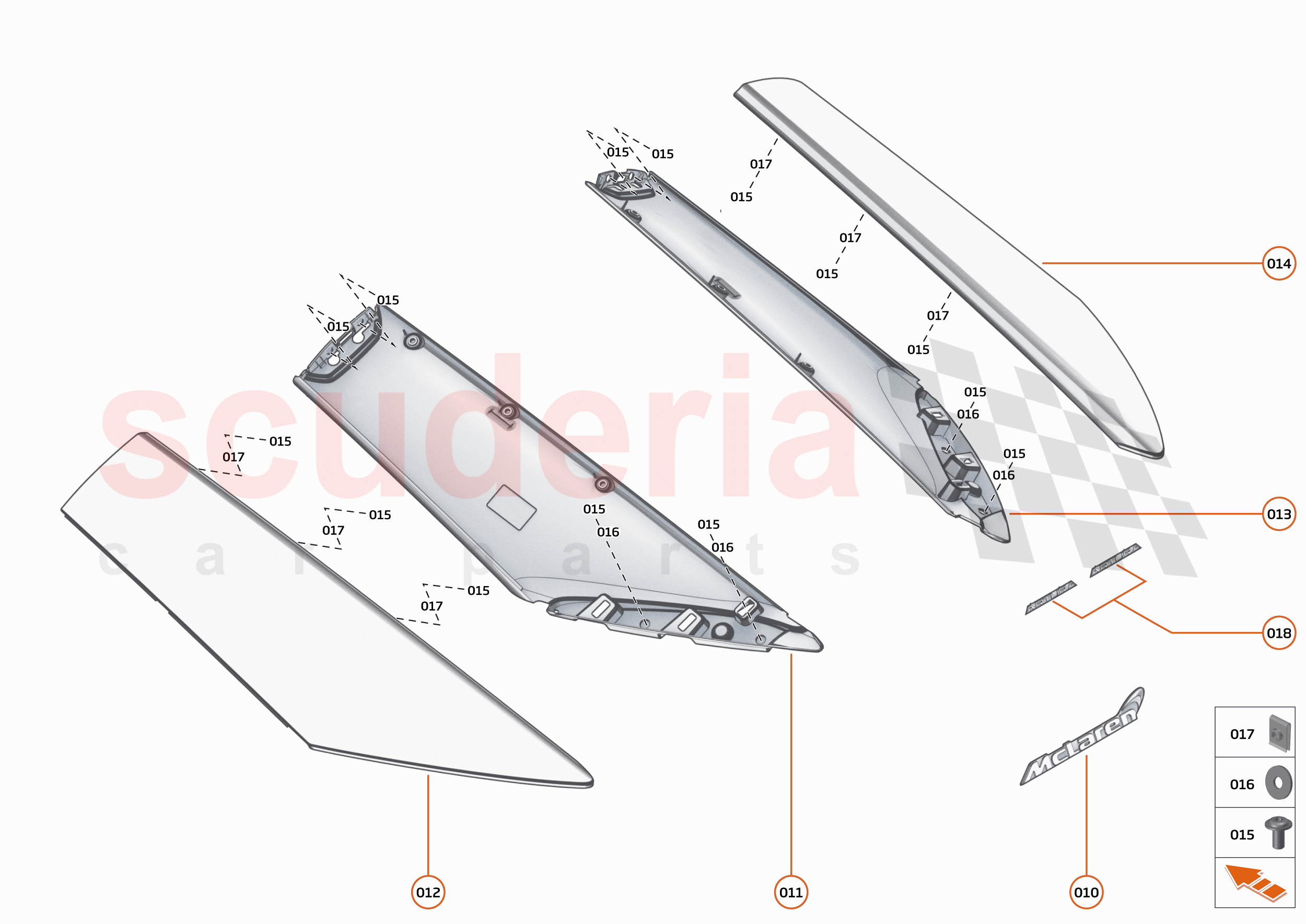 12 - EXTERIOR ORNAMENTATION - 12.6 - REAR TRIM of McLaren McLaren Artura