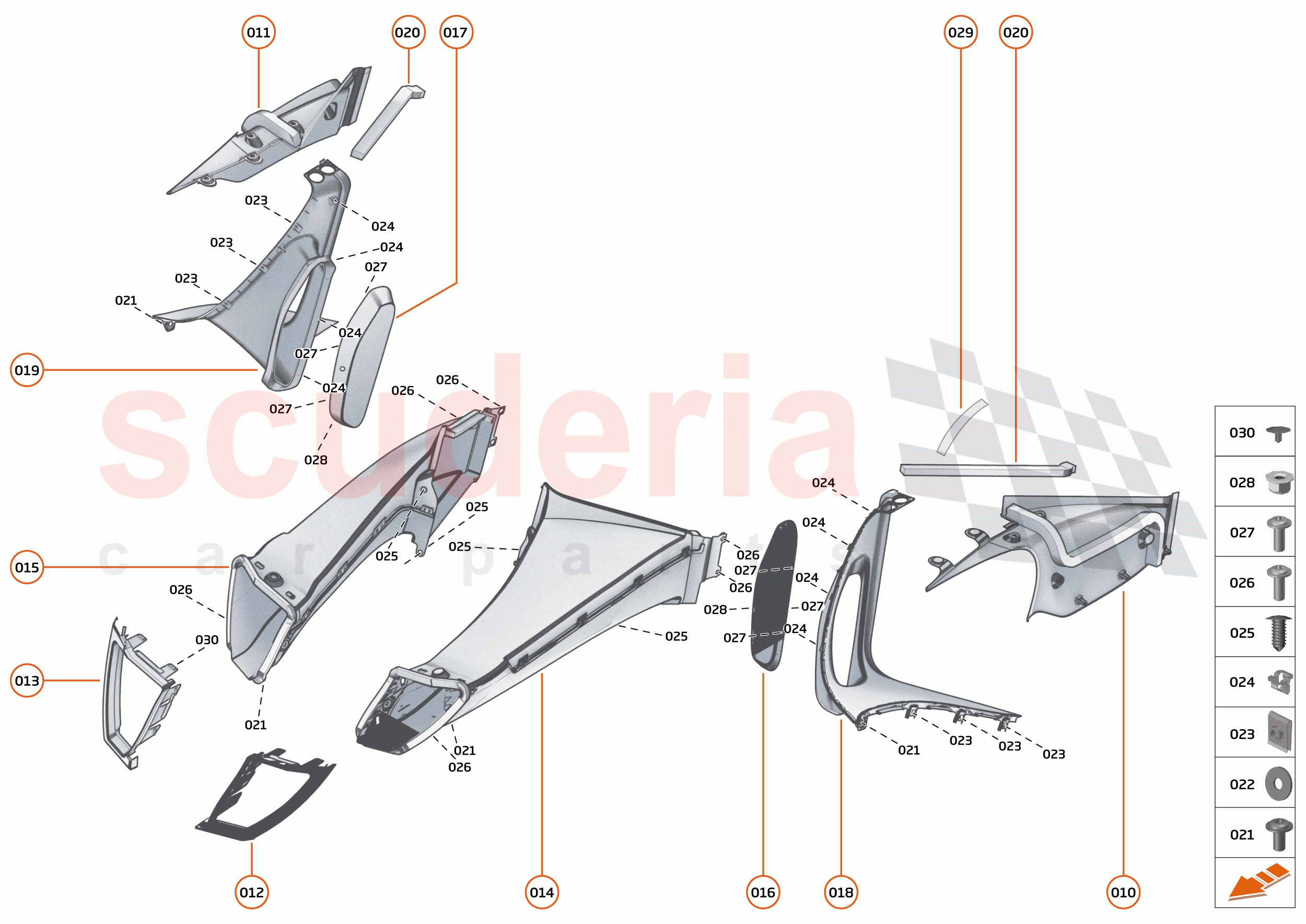 16 - DUCTS VENTS AND FLOORS - 16.2 - SIDE DUCTS AND VENTS of McLaren McLaren Artura
