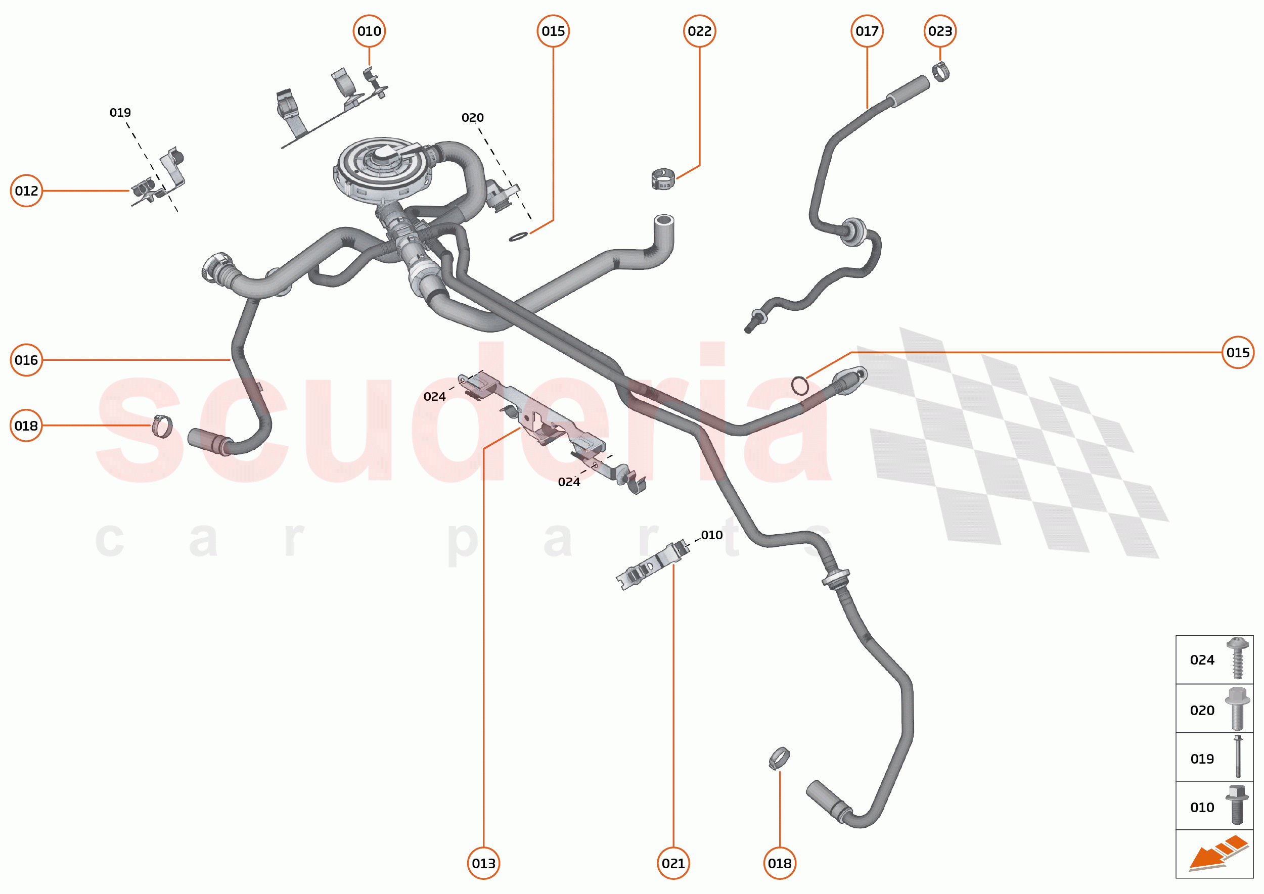 33 - ENGINE - 33.8 - BREATHER ASSEMBLY of McLaren McLaren 600LT