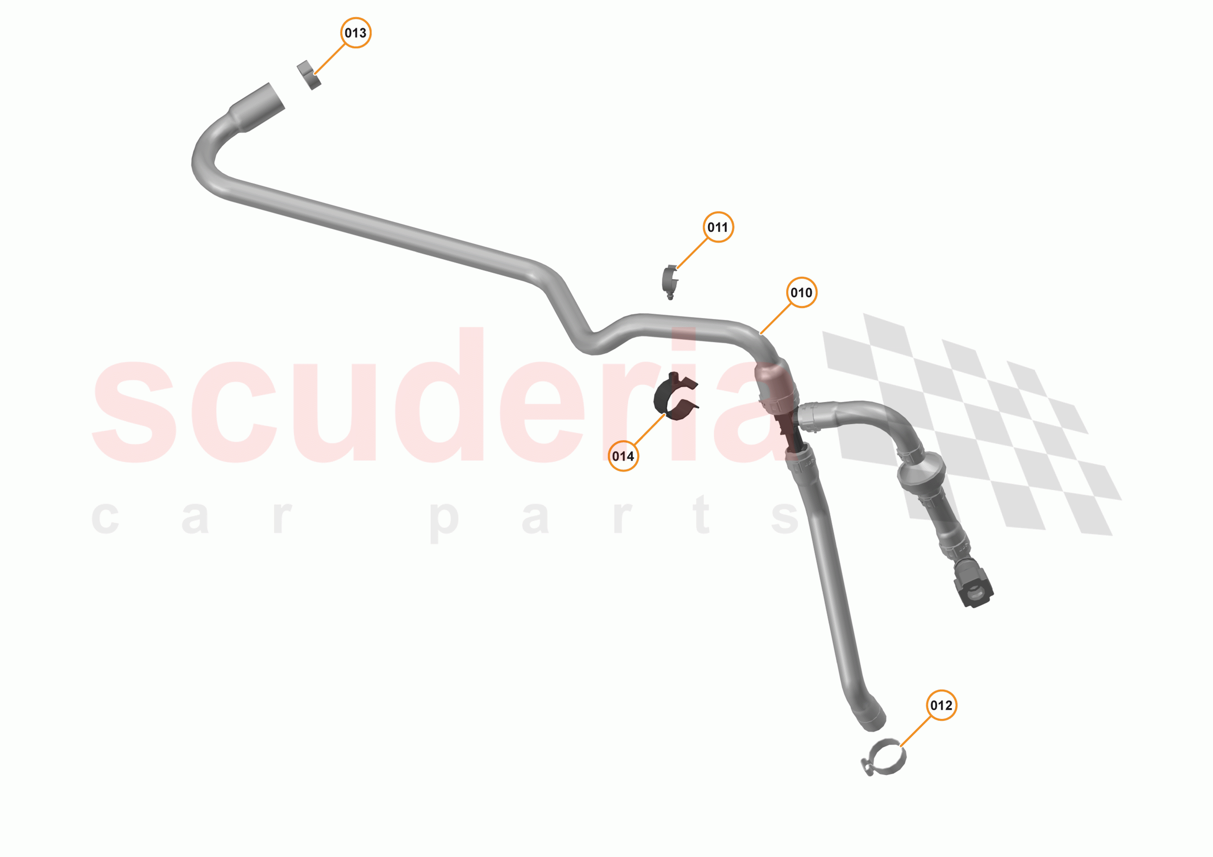 34 - ENGINE - 34.12 - ASSY-VENTURI PURGE HOSE of McLaren McLaren 720S Coupe