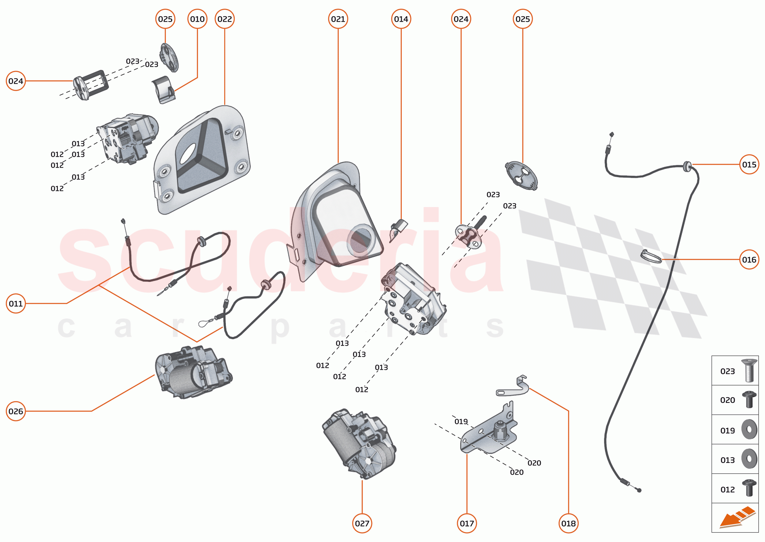 10 - CLOSURES ANCILLARIES - 10.2 - DOOR LATCH of McLaren McLaren Senna