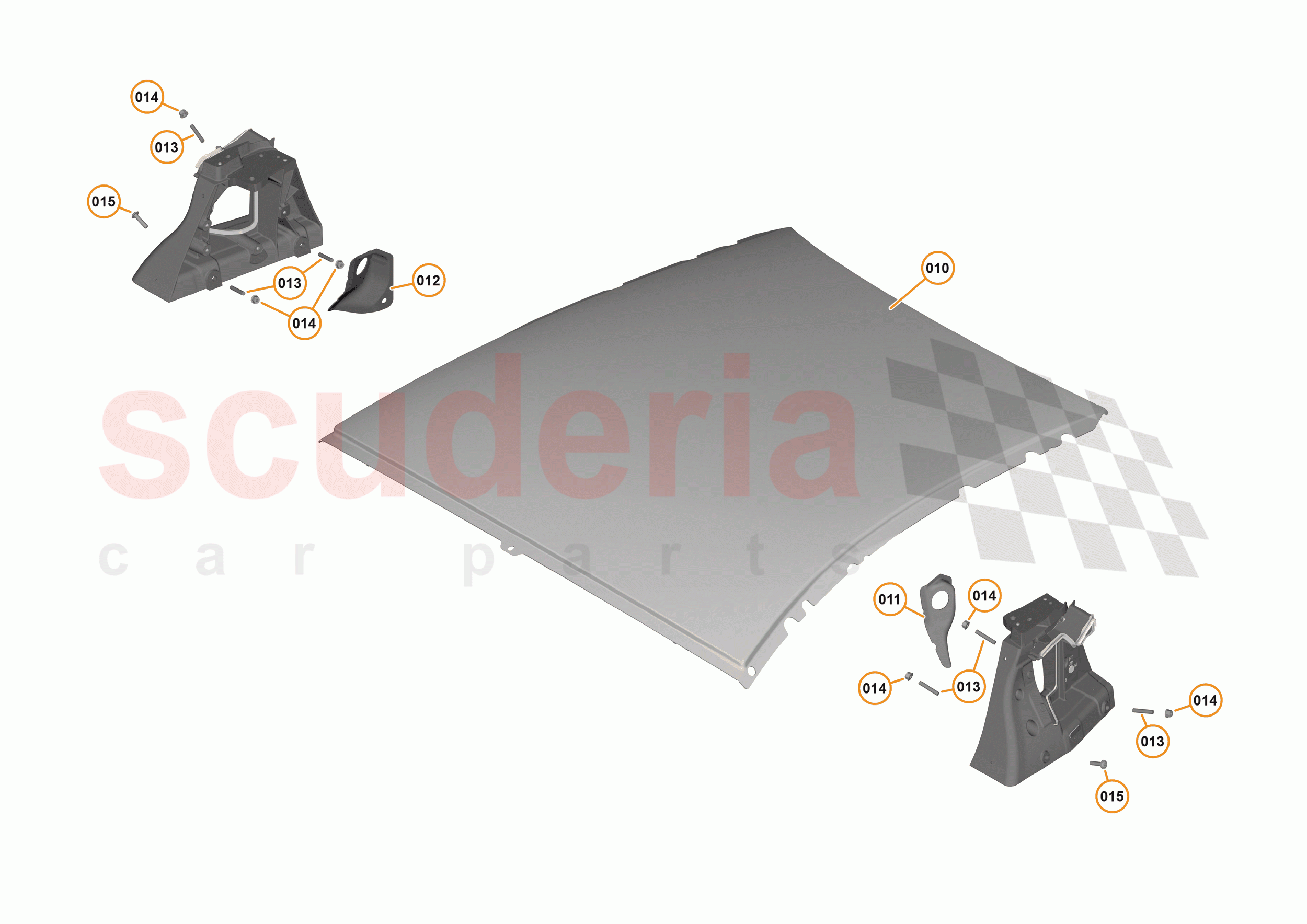5 - PANELS - 5.5 - UPPER STRUCTURE of McLaren McLaren 540C Coupe