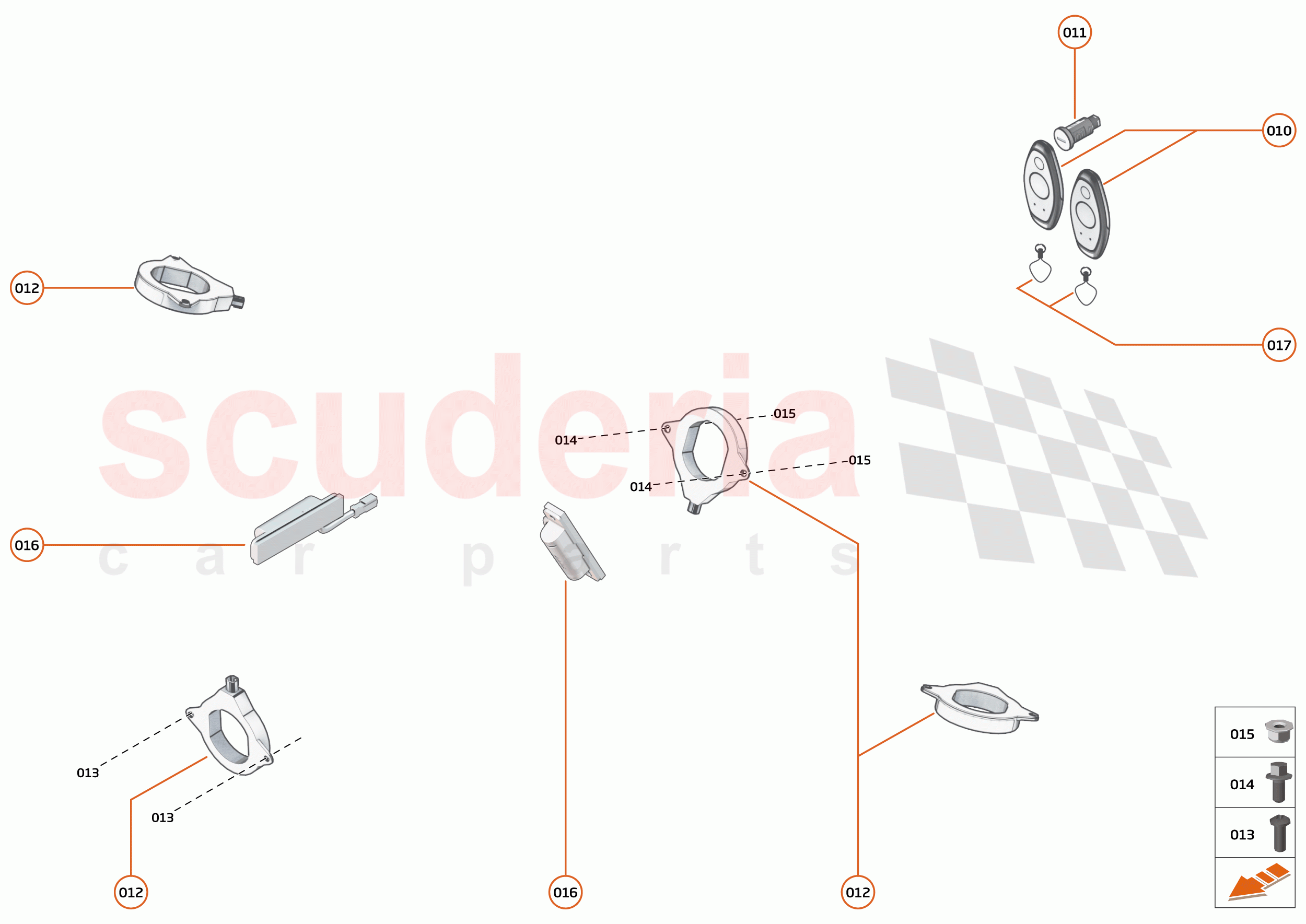 42 - ELECTRICAL SYSTEMS - 42.6 - KEYS AND PASSIVE ENTRY SYSTEM of McLaren McLaren 620R