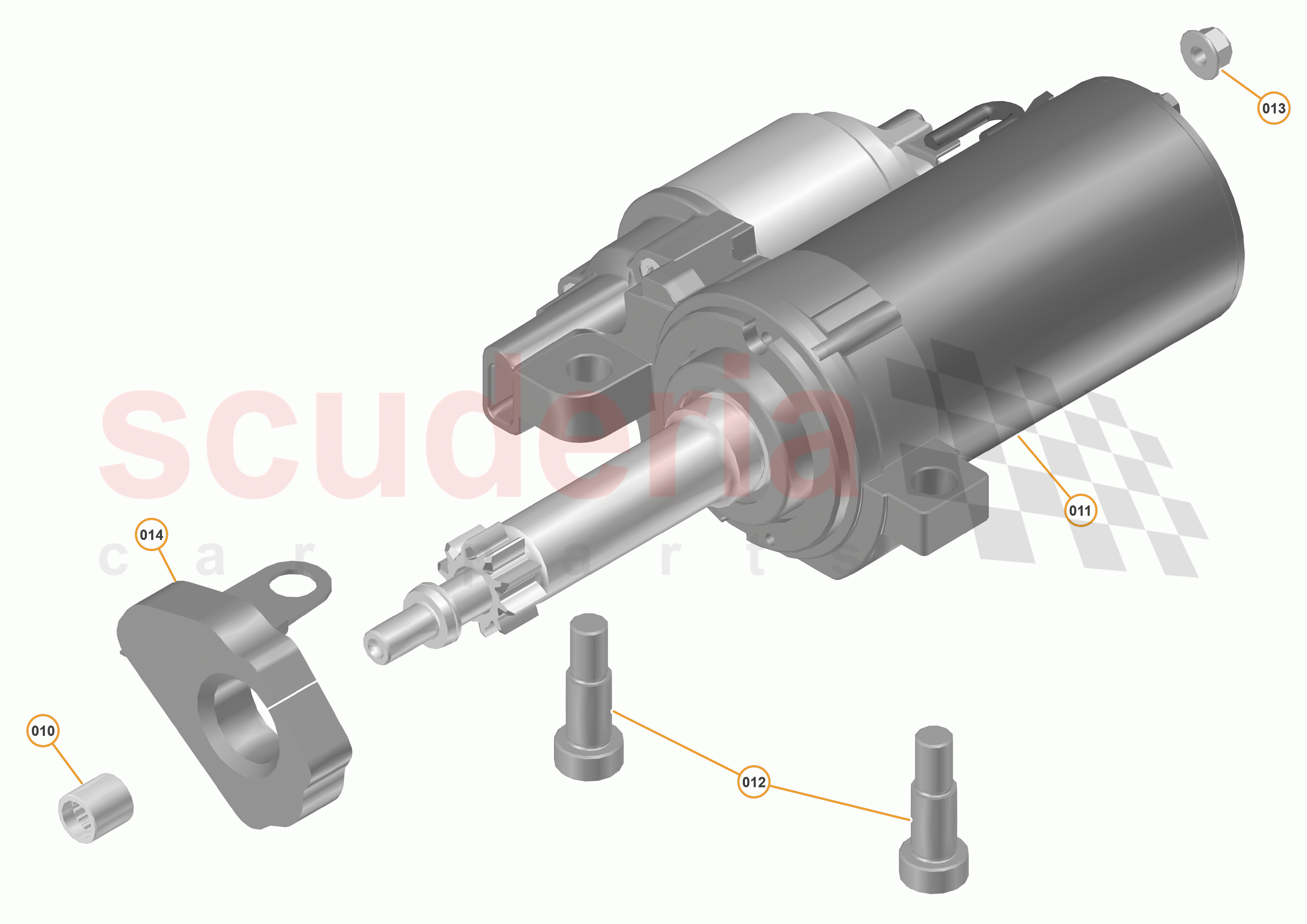 36 - ENGINE ANCILLIARIES - 36.1 - STARTER MOTOR of McLaren McLaren 540C Coupe