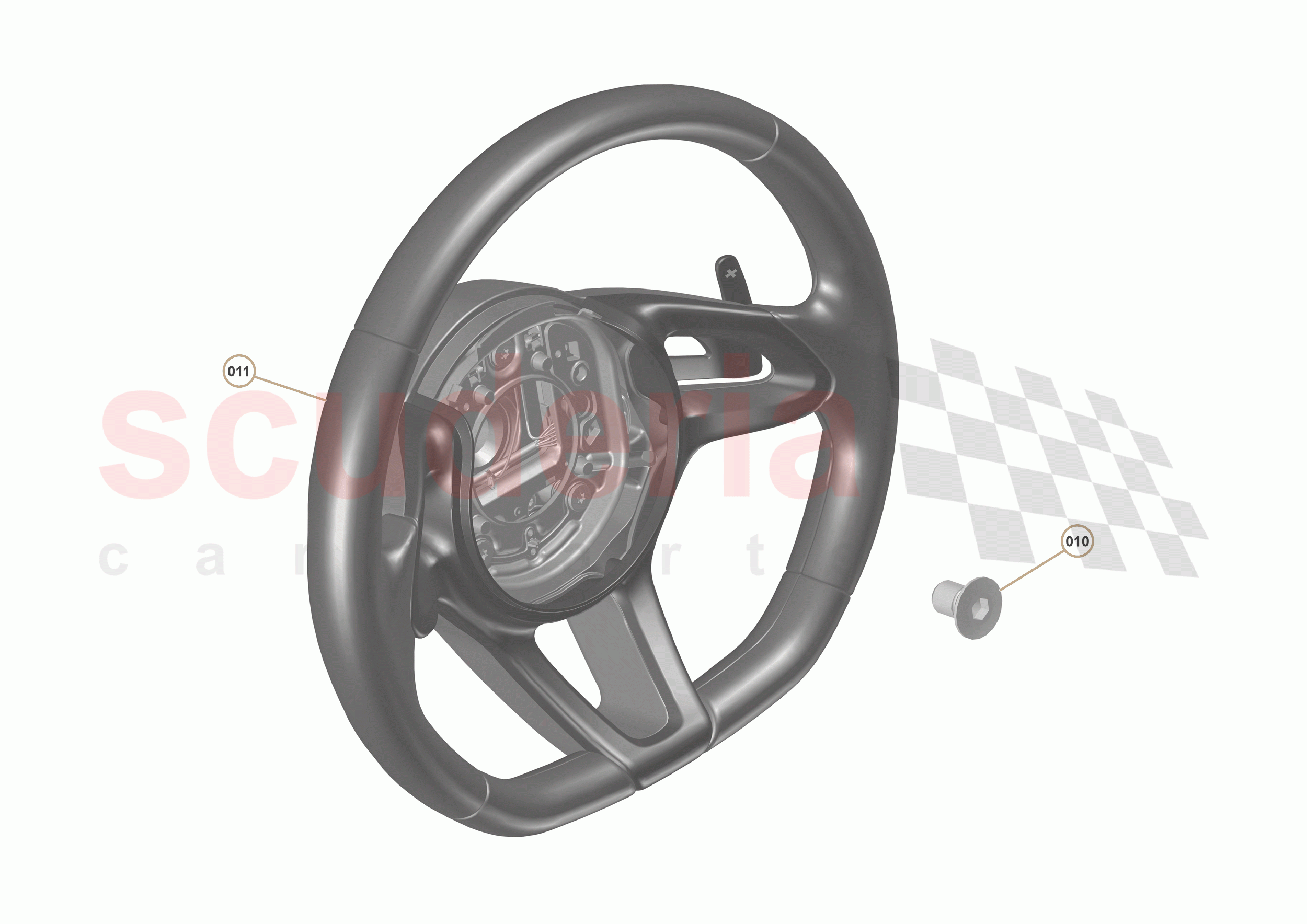 48 - INTERIOR RESTRAINTS - 48.5 - STEERING WHEEL of McLaren McLaren 570S Coupe