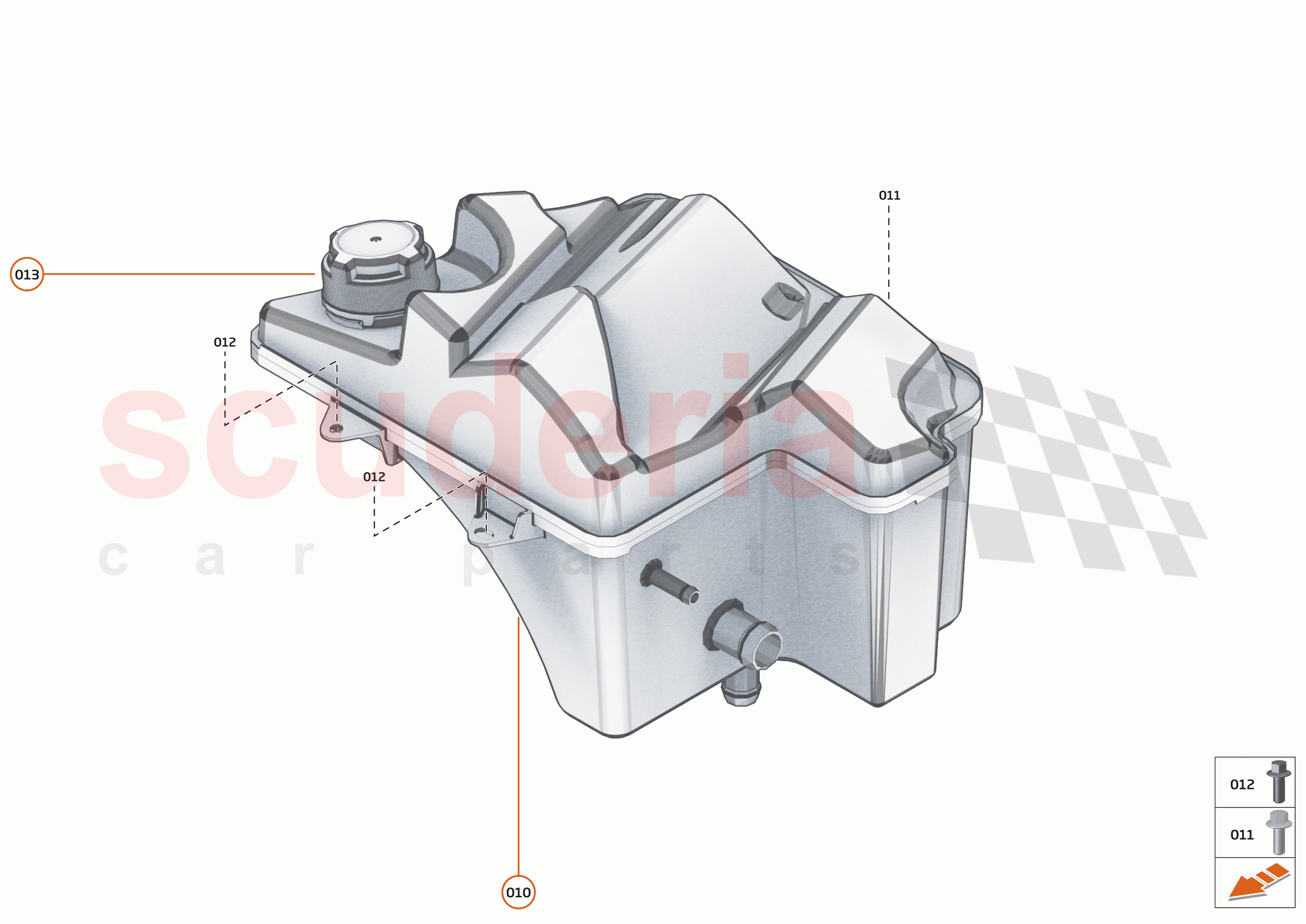 29 - COOLING - HIGH TEMP - 29.3 - HEADER TANK of McLaren McLaren 720S Spider