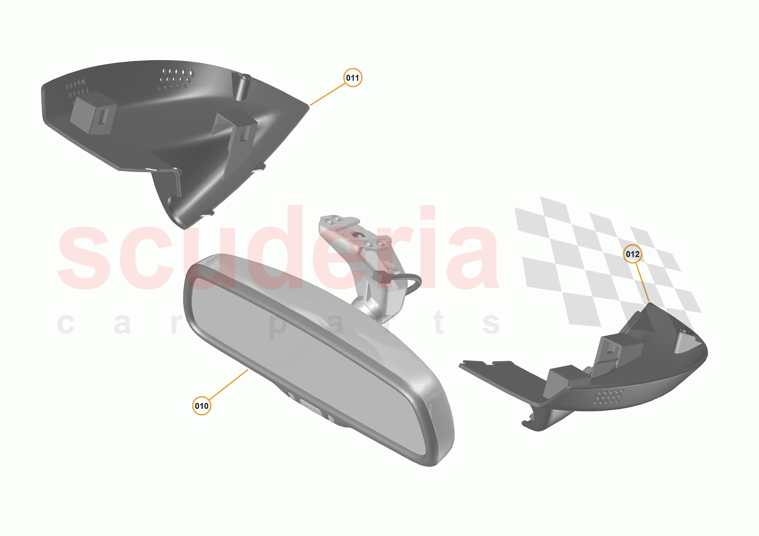 47 - INTERIOR SYSTEMS - 47.8 - DRIVER MIRROR of McLaren McLaren 570GT