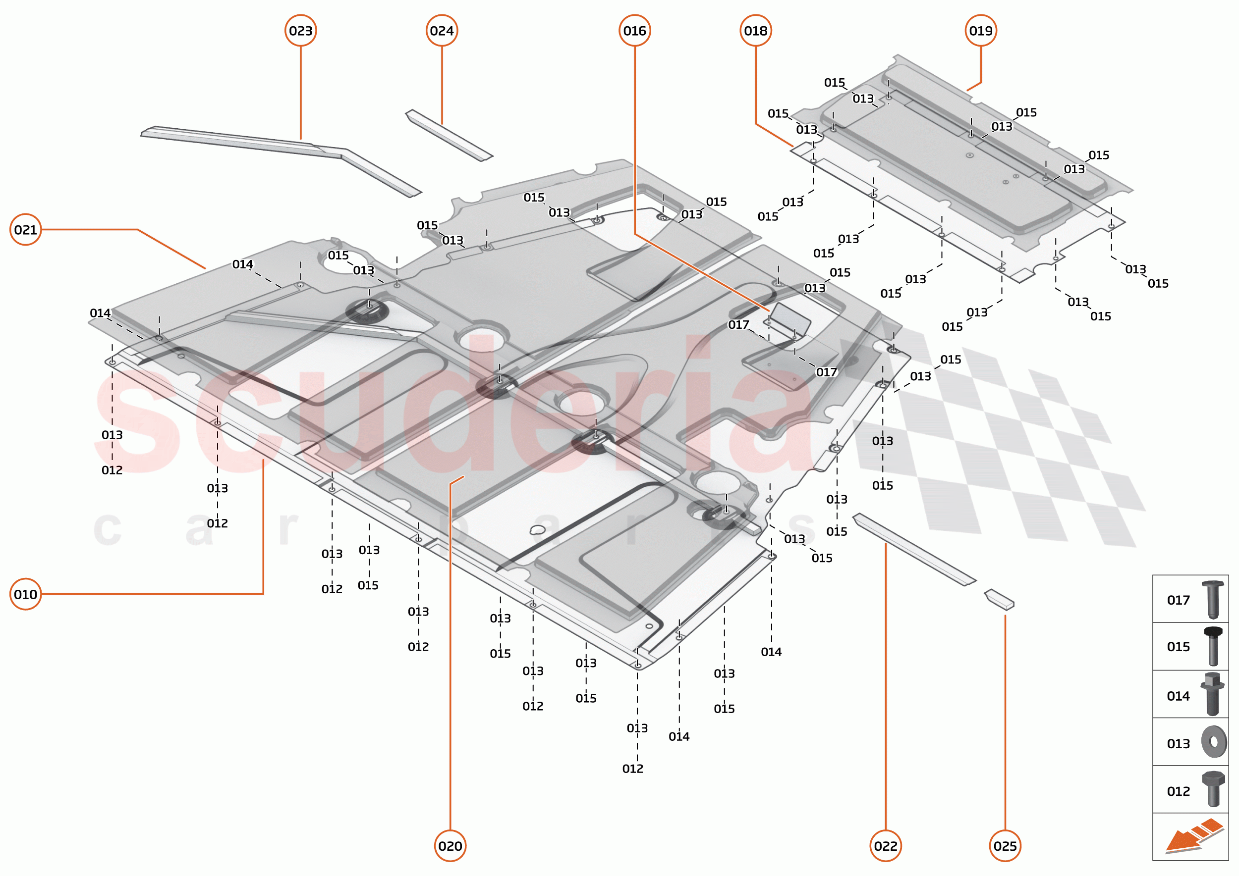4 - FLOORS - 4.2 - REAR STRUCTURAL FLOORS of McLaren McLaren 765LT