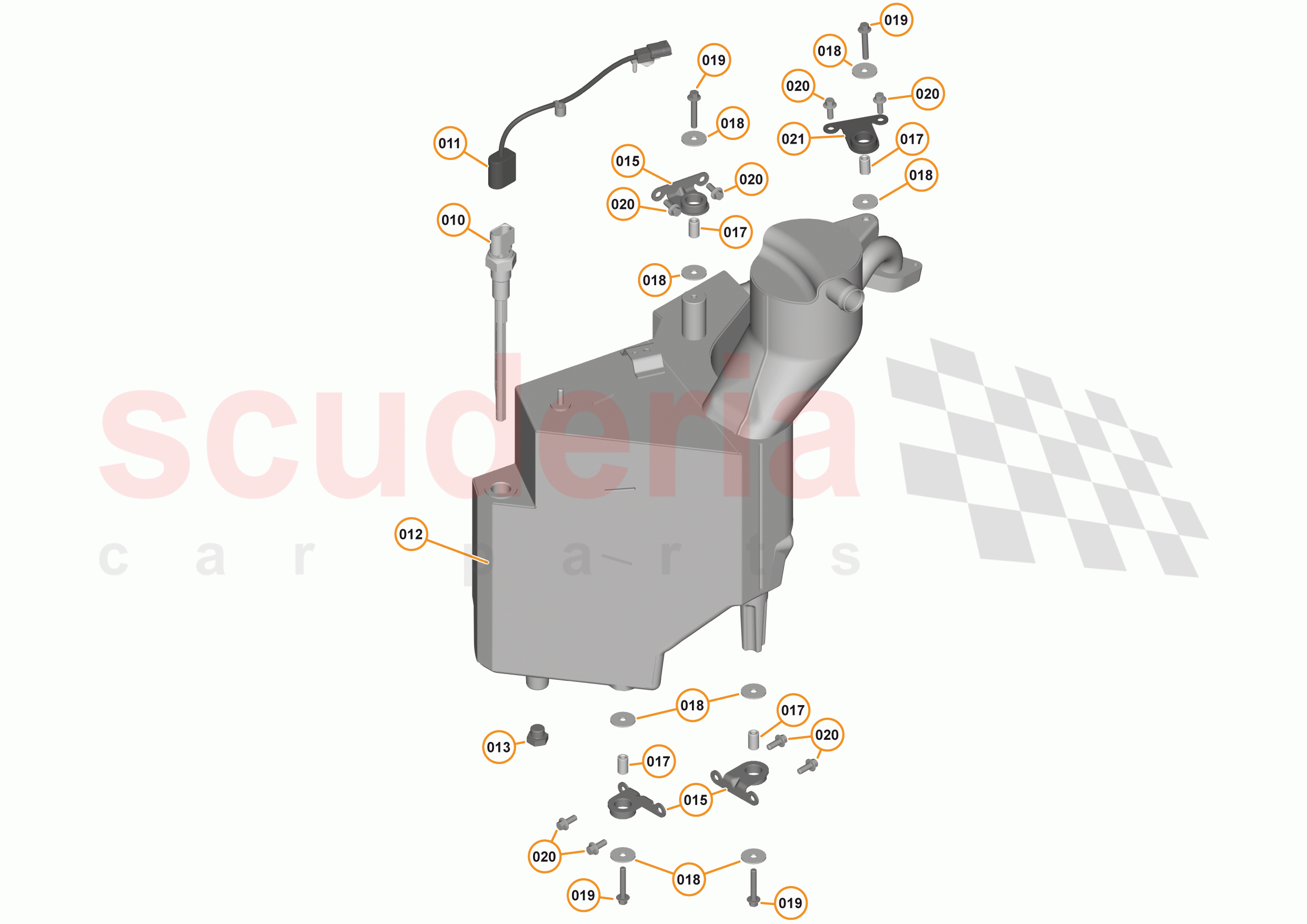 35 - ENGINE OIL SYSTEM - 35.1 - ENGINE OIL TANK of McLaren McLaren 570S Spider