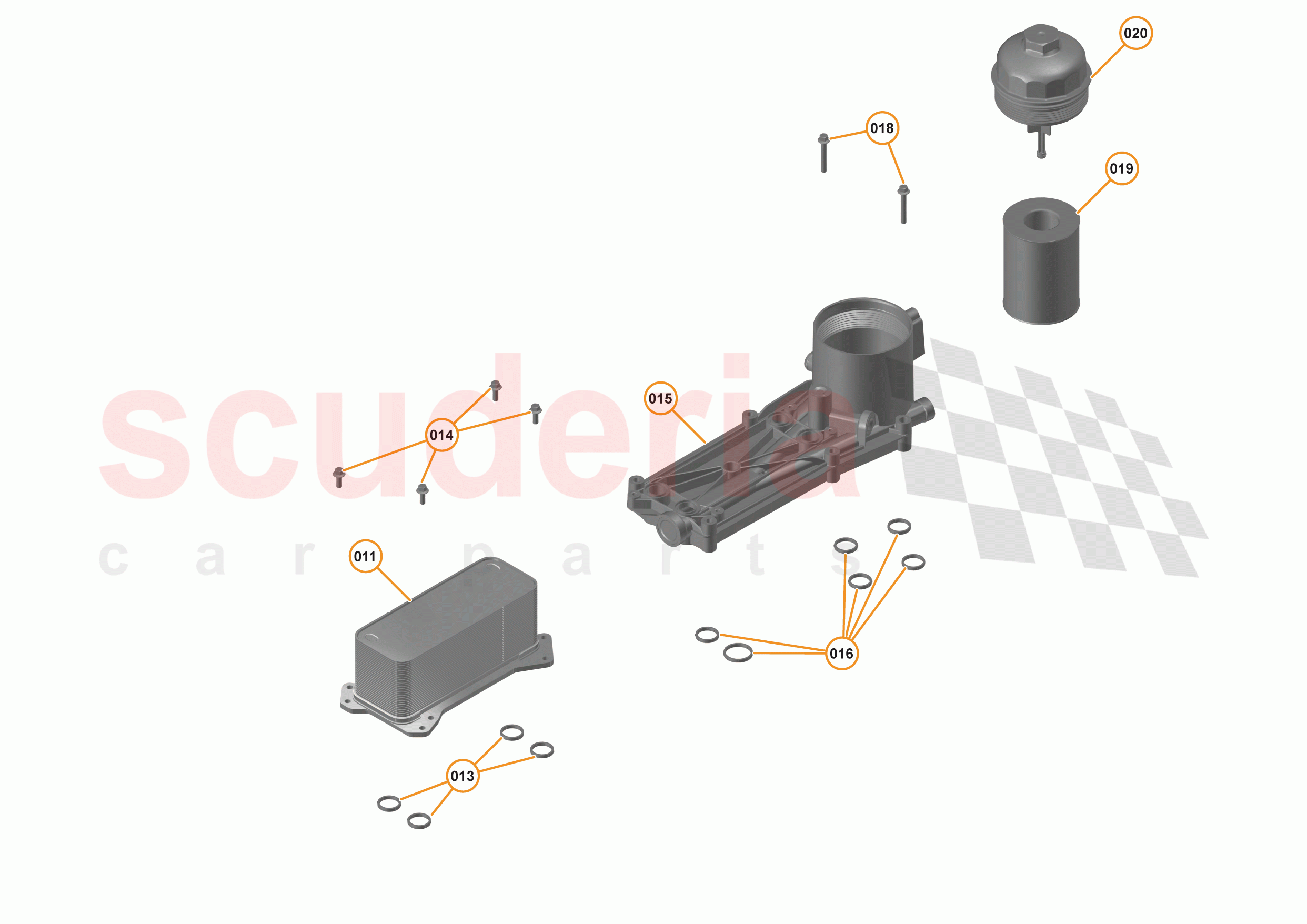 32 - ENGINE - 32.2 - OIL FILTER ASSEMBLY & COOLER of McLaren McLaren 570GT