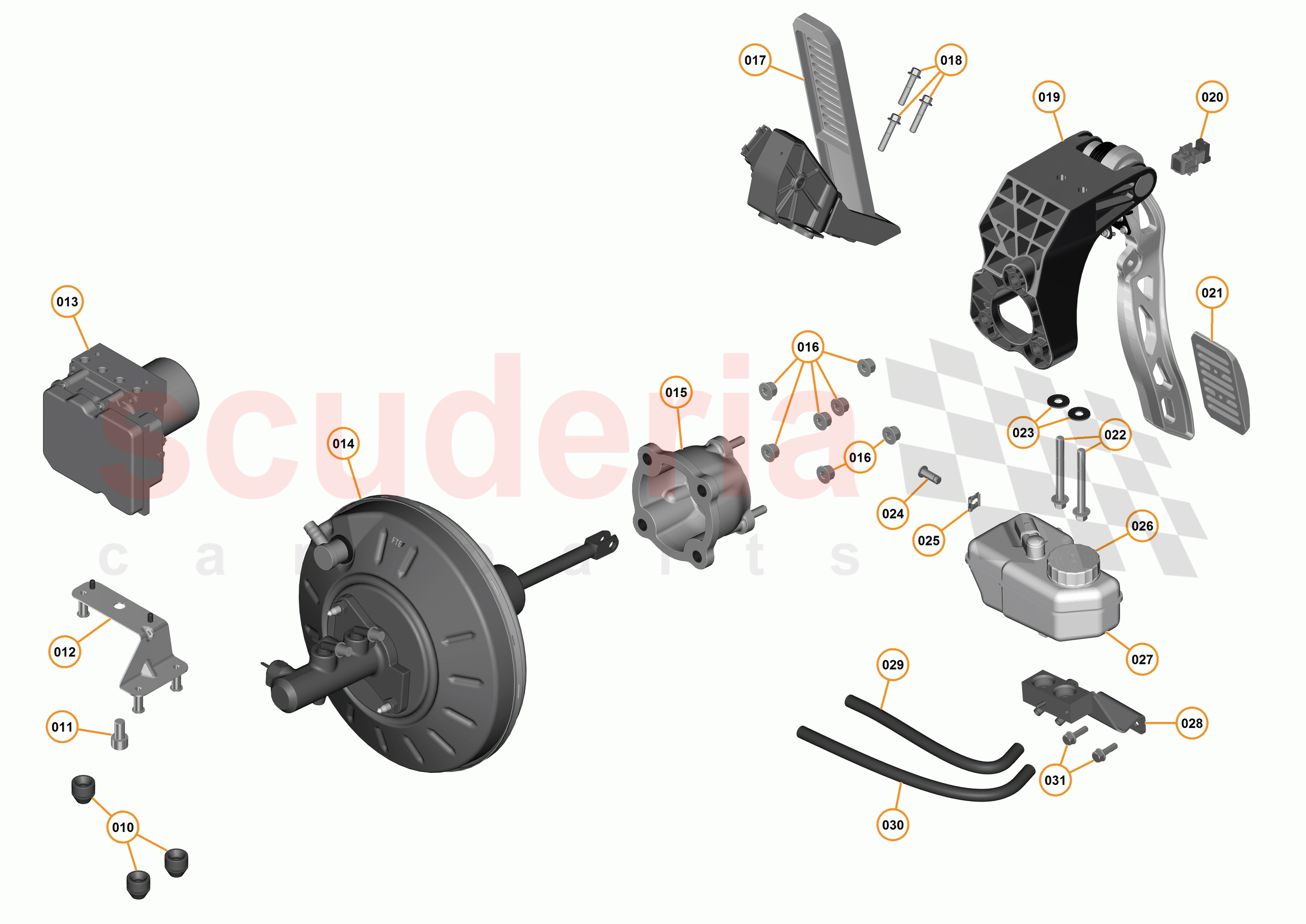 11 - C3 - PEDAL ASSEMBLY - 11.1 - 01 - PEDAL ASSEMBLY of McLaren McLaren 675LT Coupe