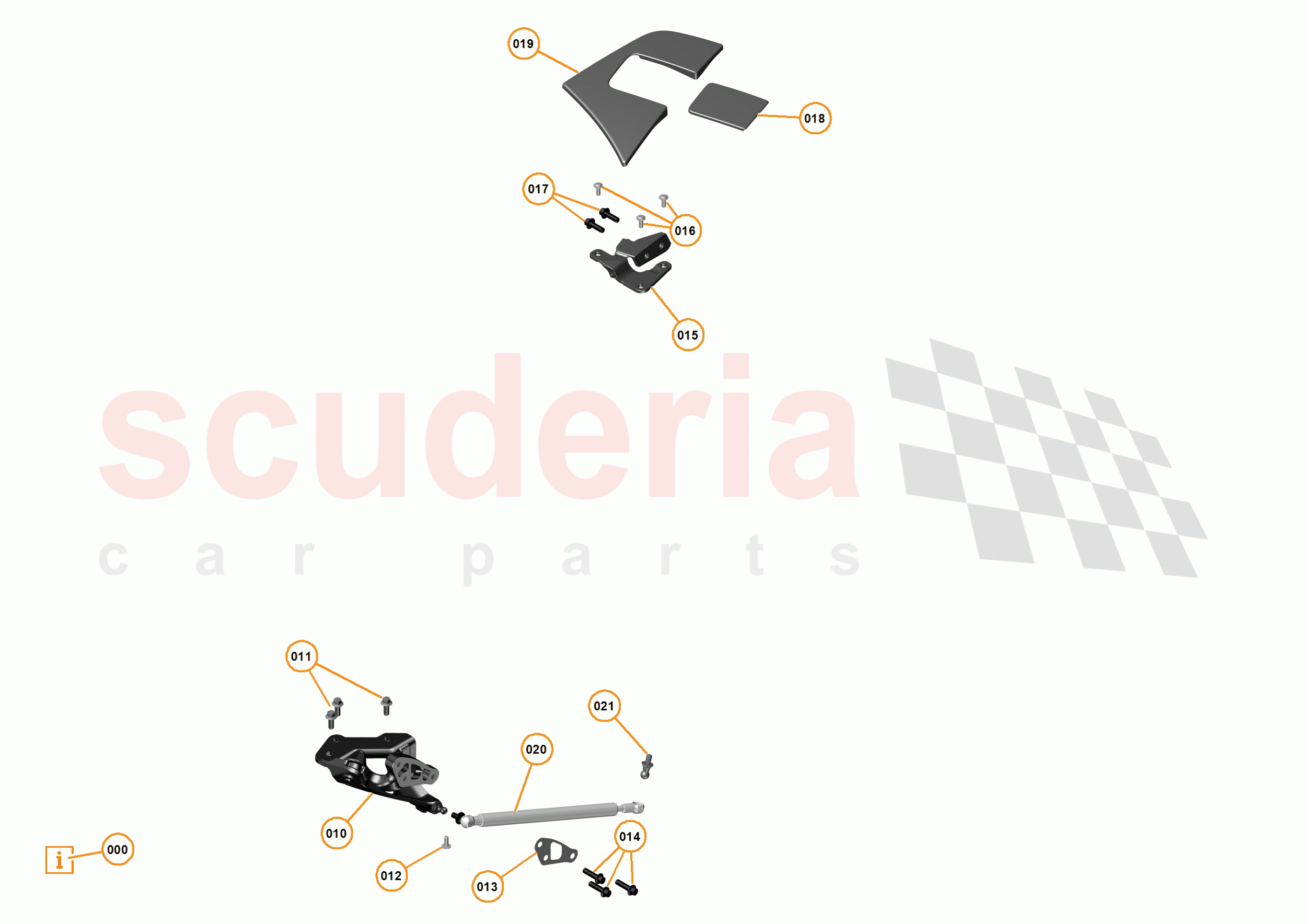 5 - CLOSURES - 5.5 - DOOR HINGE of McLaren McLaren P1 Coupe