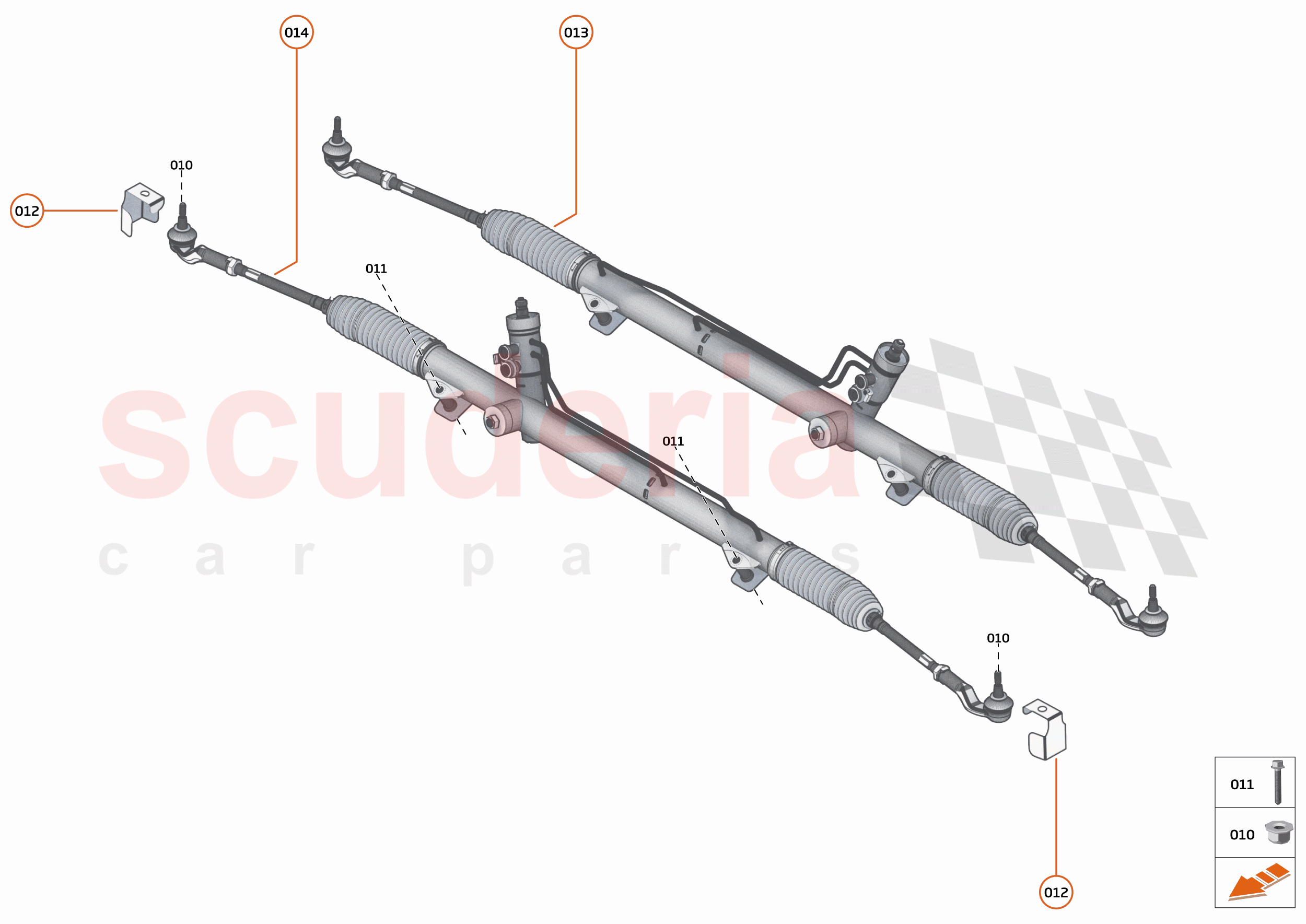 20 - STEERING - 20.3 - STEERING RACK of McLaren McLaren GT