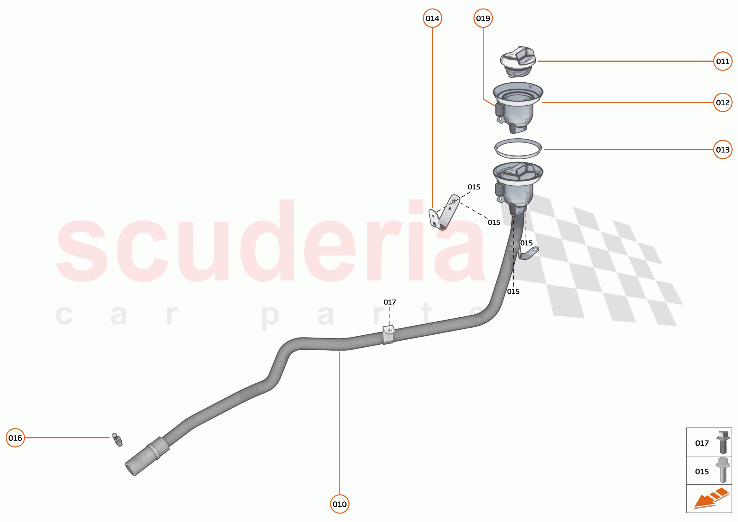 36 - ENGINE OIL SYSTEM - 36.3 - ENGINE OIL FILL SYSTEM of McLaren McLaren 750S Coupe