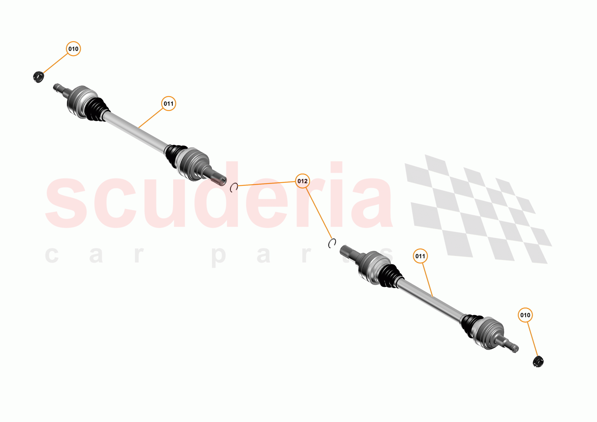 20 - G2 - DRIVELINE - 20.1 - 01 - DRIVELINE of McLaren McLaren 675LT Spider