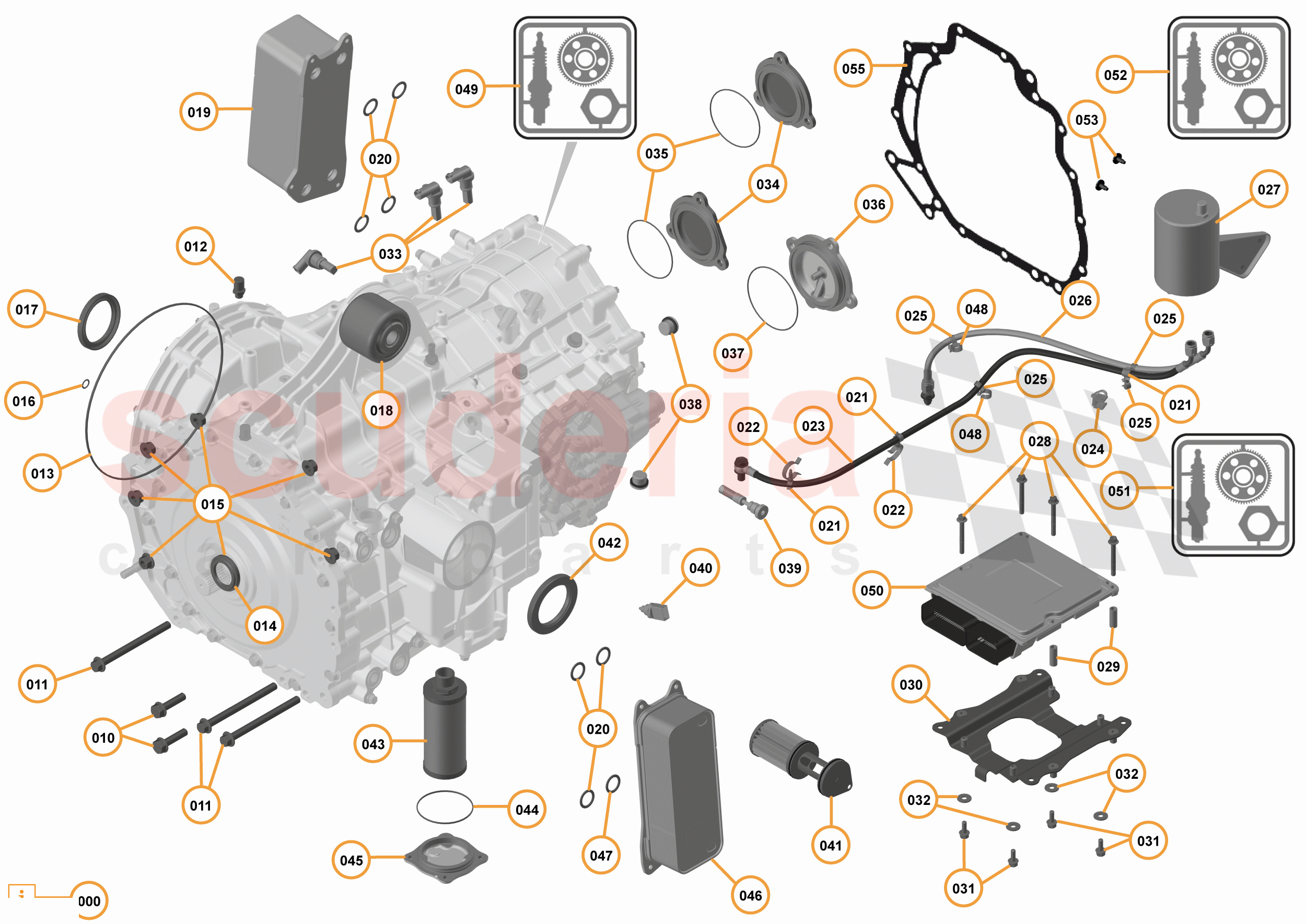 19 - G1 - TRANSMISSION - 19.1 - 01 - TRANSMISSION of McLaren McLaren 650S Spider