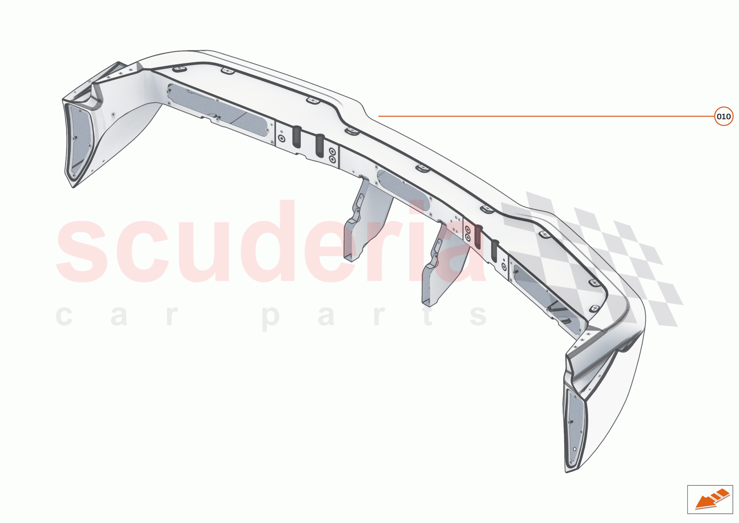 11 - EXTERIOR ORNAMENTATION - 11.8 - REAR BUMPER of McLaren McLaren Senna