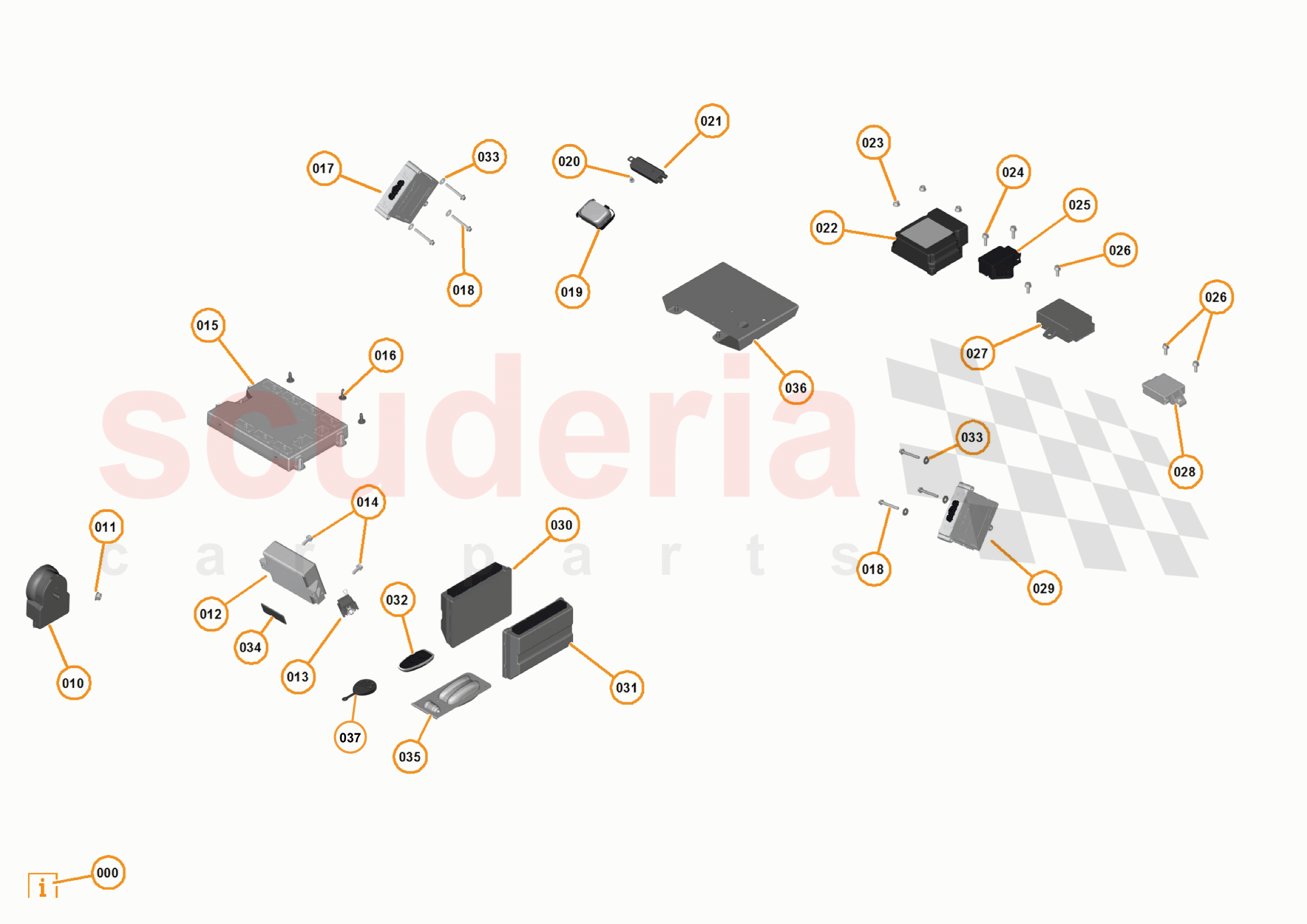 25 - M3 - ELECTRONICS HARDWARE - 25.1 - 01 - ELECTRONICS HARDWARE of McLaren McLaren 12C Spider