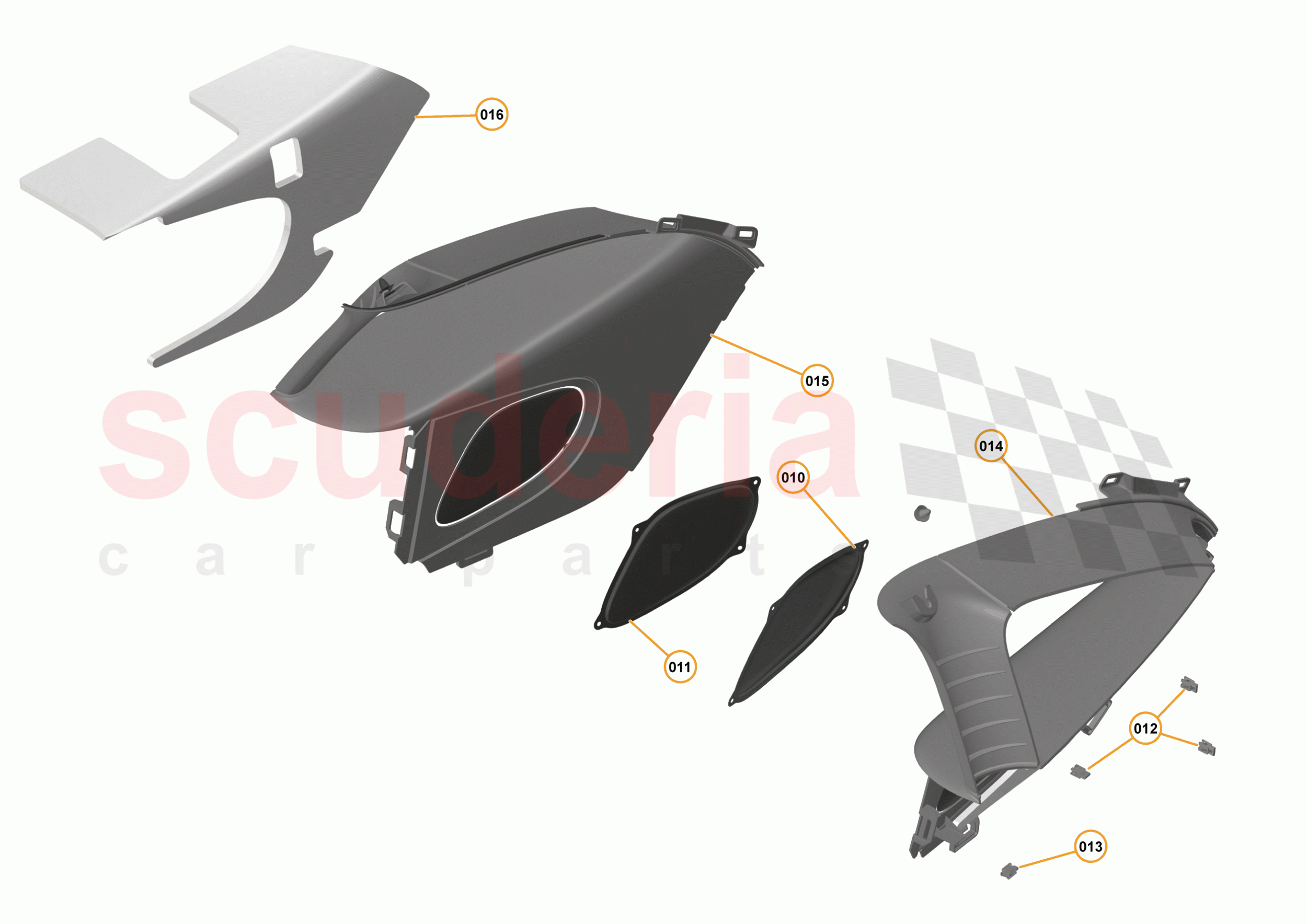 47 - INTERIOR SYSTEMS - 47.23 - LOWER & REAR TRIM - REAR QUARTER TRIM - HIGH-LINE of McLaren McLaren 570GT