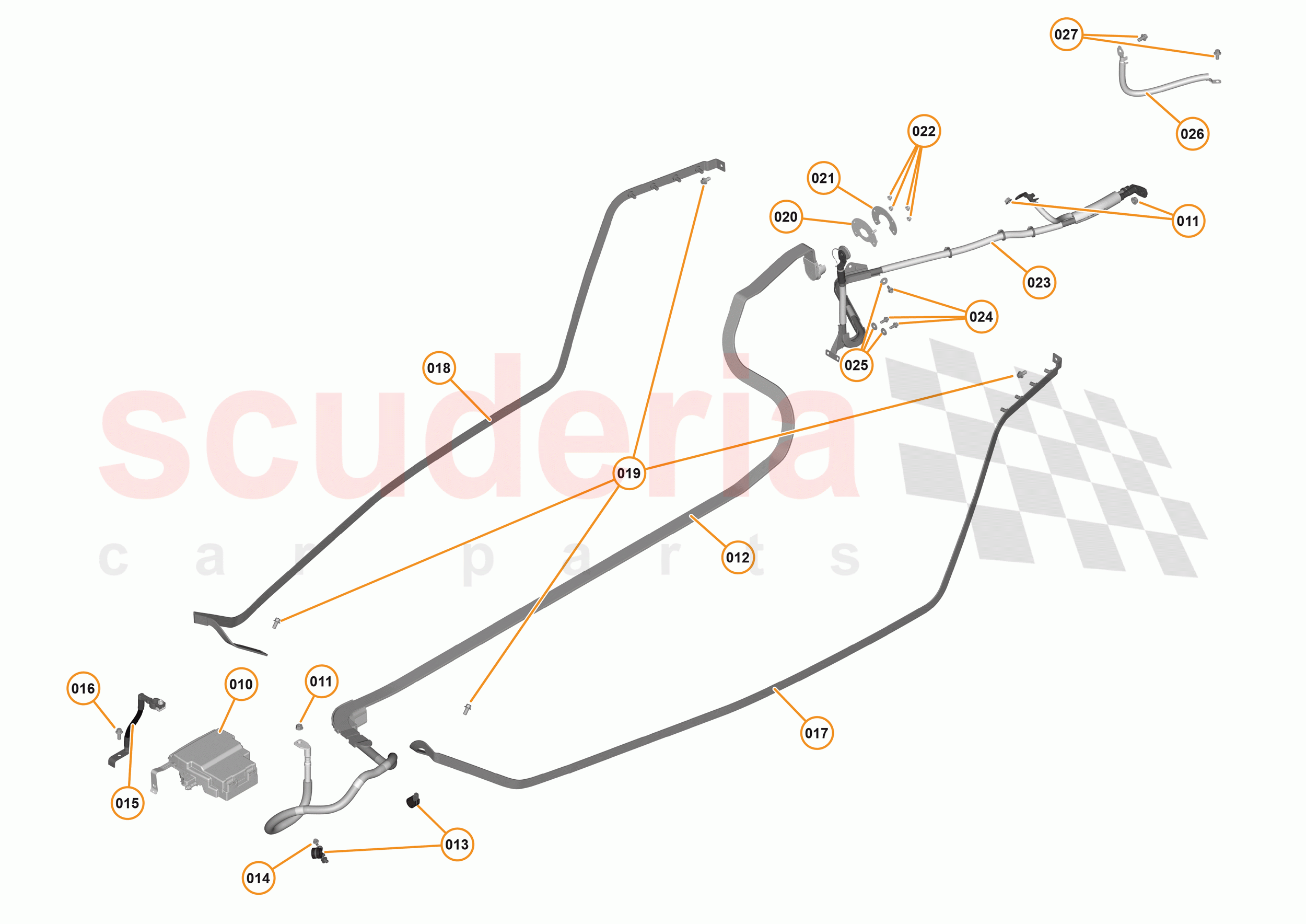 43 - WIRING HARNESS - 43.1 - POWER & GROUND DISTRIBUTION of McLaren McLaren 570GT
