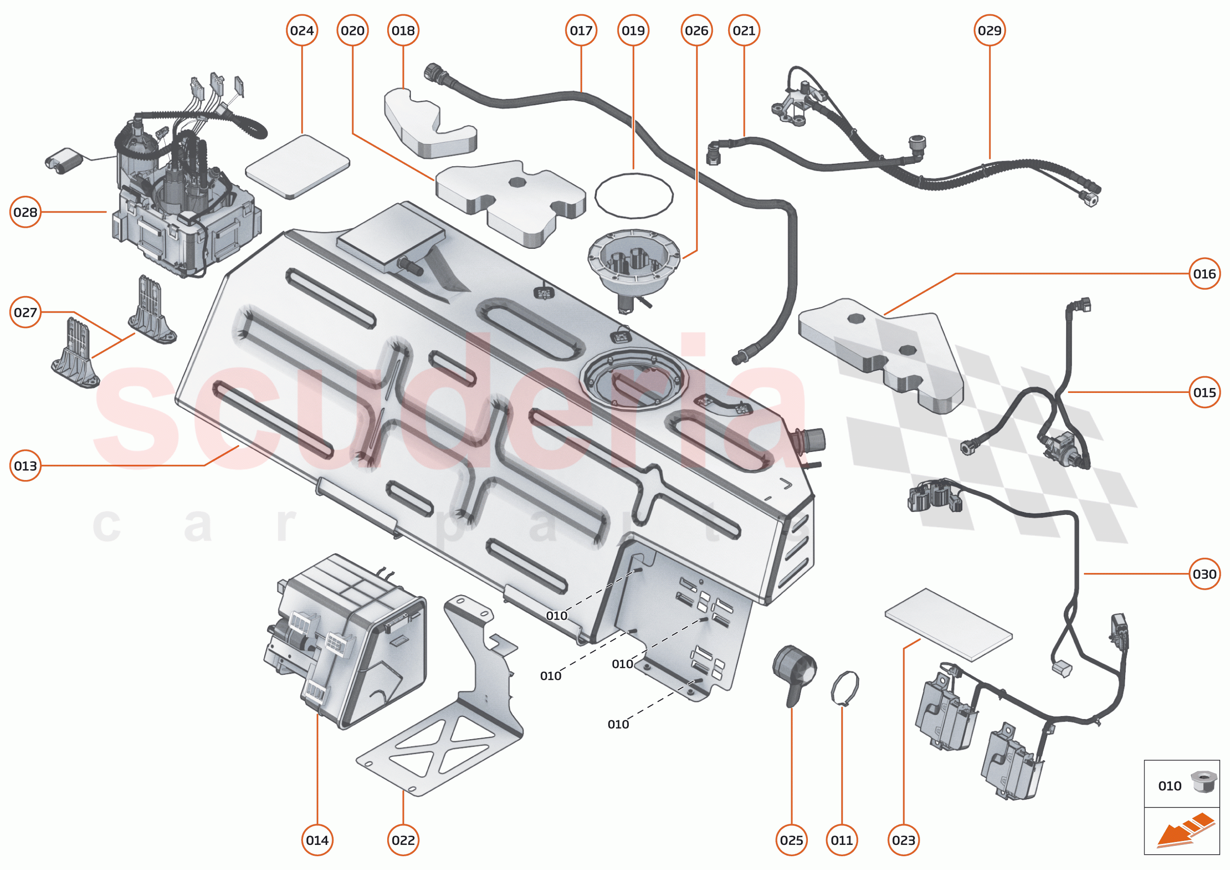 30 - FUEL SYSTEM - 30.1 - FUEL TANK of McLaren McLaren Elva