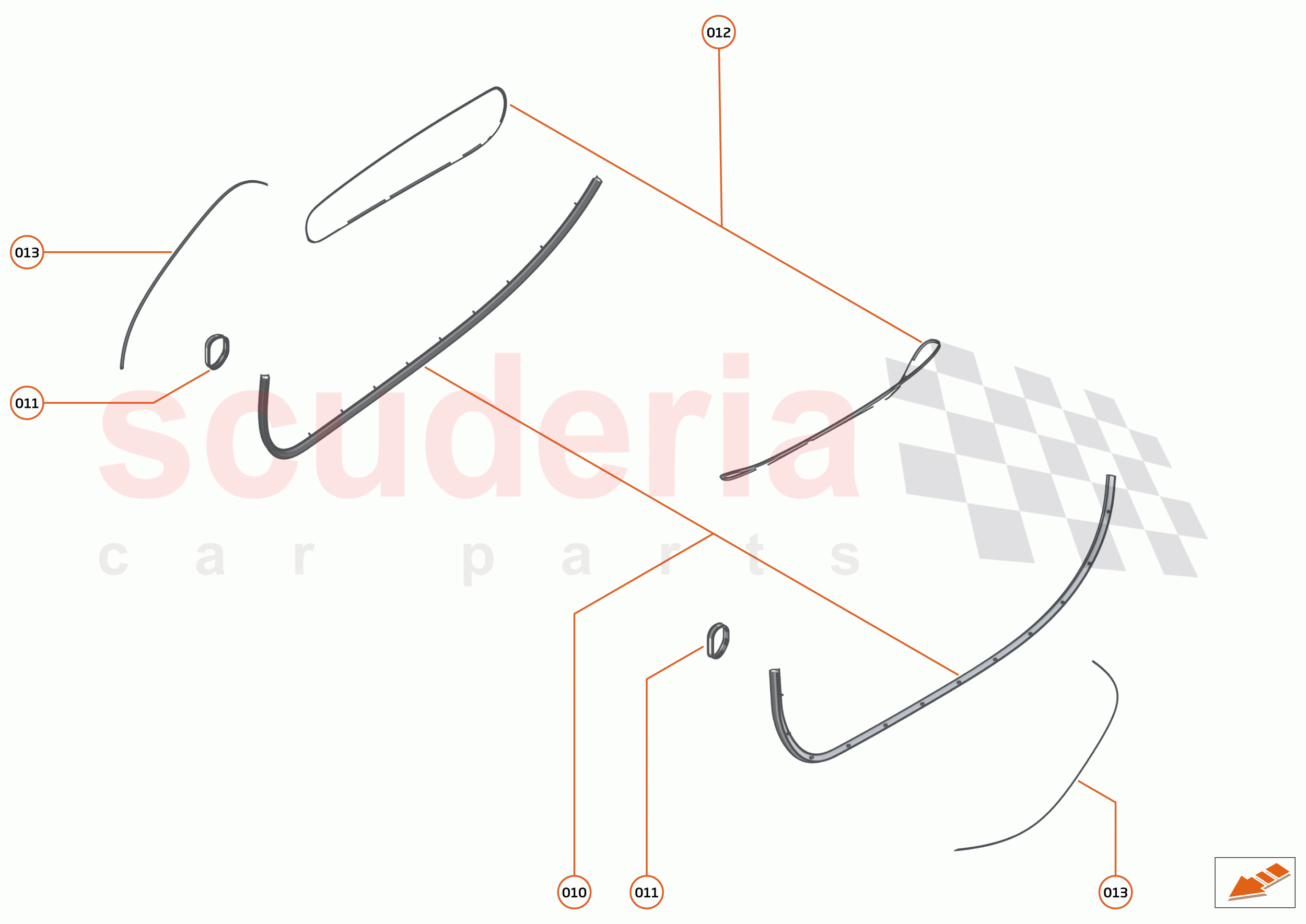 10 - CLOSURES ANCILLARIES - 10.6 - CLOSURES SEALS of McLaren McLaren Elva