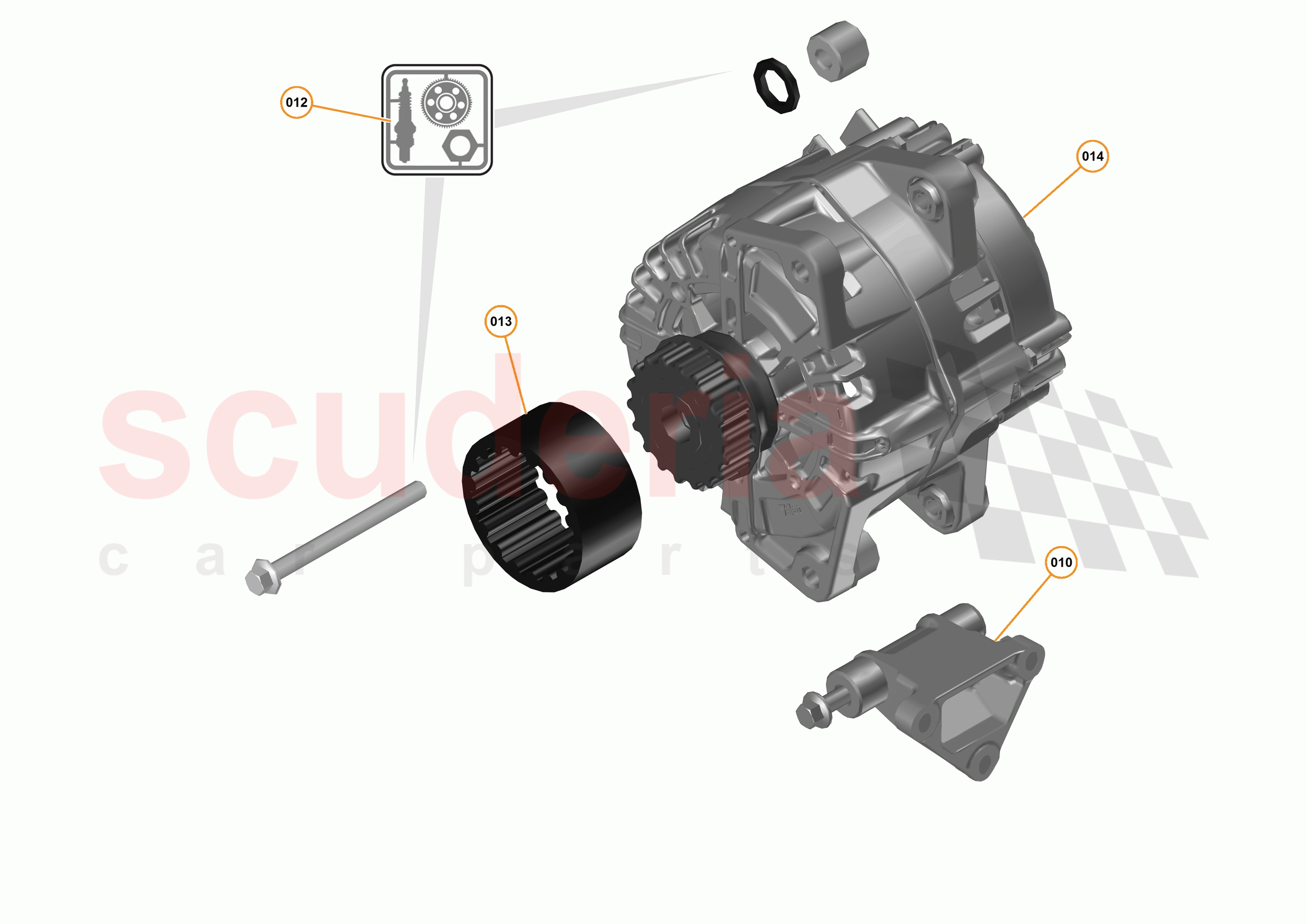 37 - ENGINE ANCILLIARIES - 37.2 - ALTERNATOR of McLaren McLaren 570S Spider