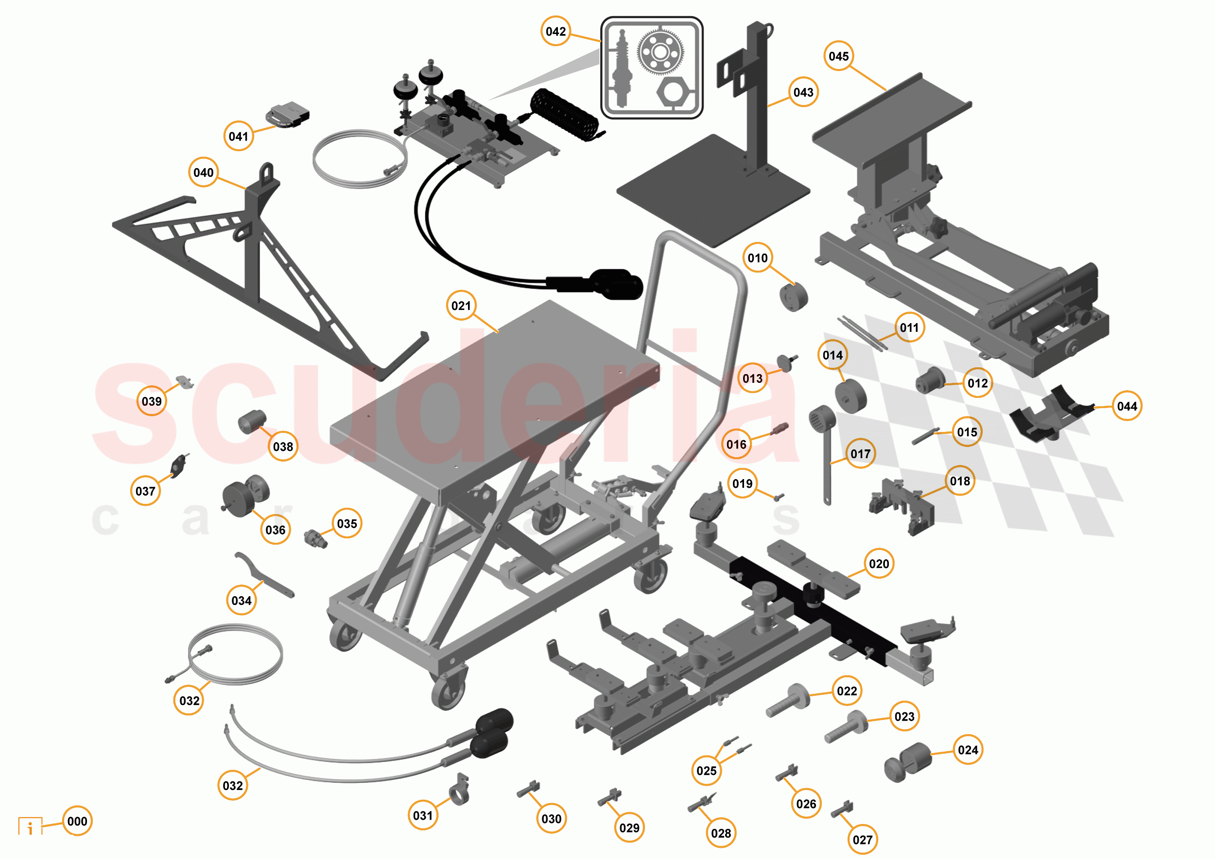 54 - TOOLS - 54.1 - POWERTRAIN TOOLS of McLaren McLaren P1 Coupe