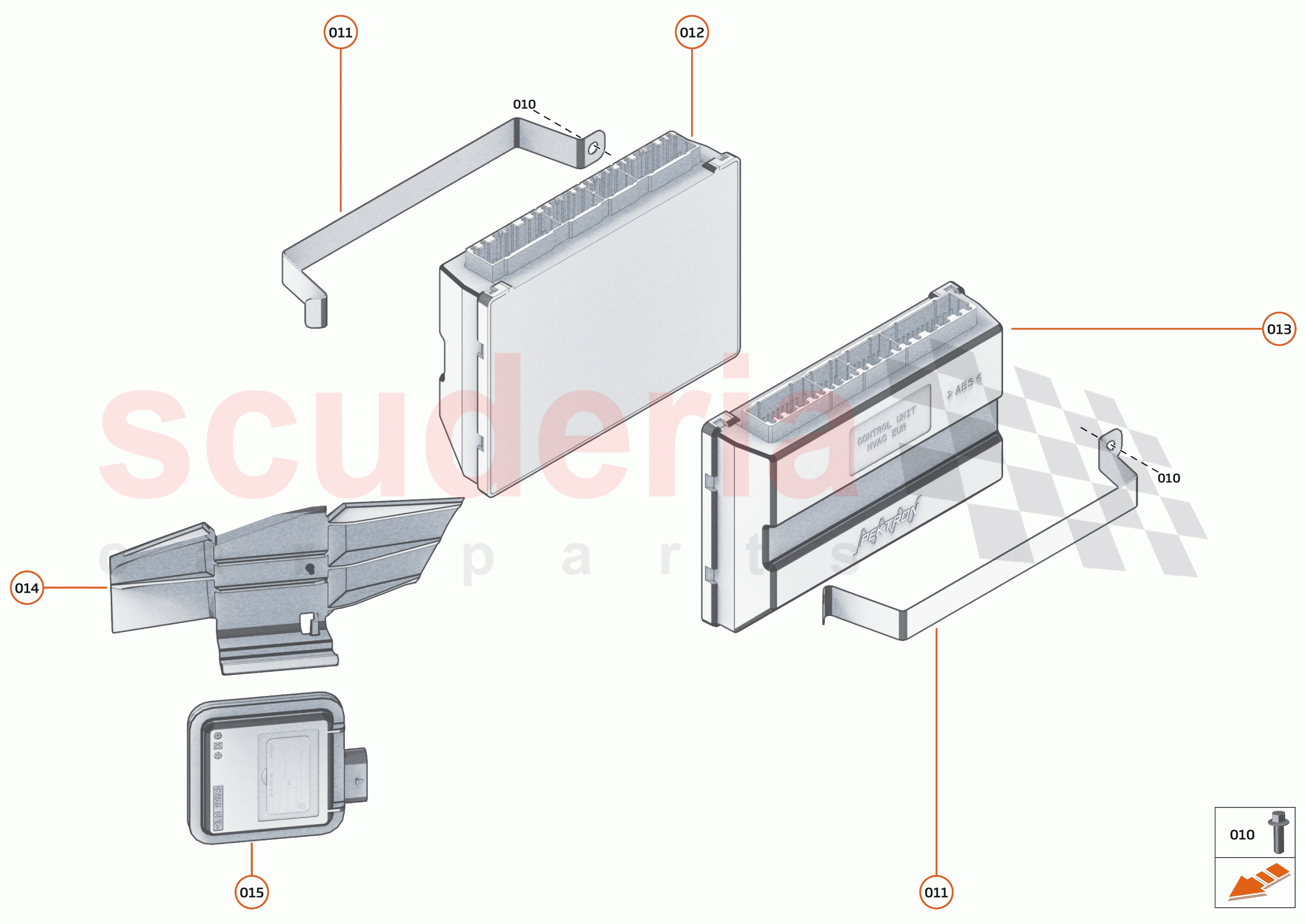 37 - ELECTRICAL SYSTEMS - 37.7 - NETWORK ECUS of McLaren McLaren GT