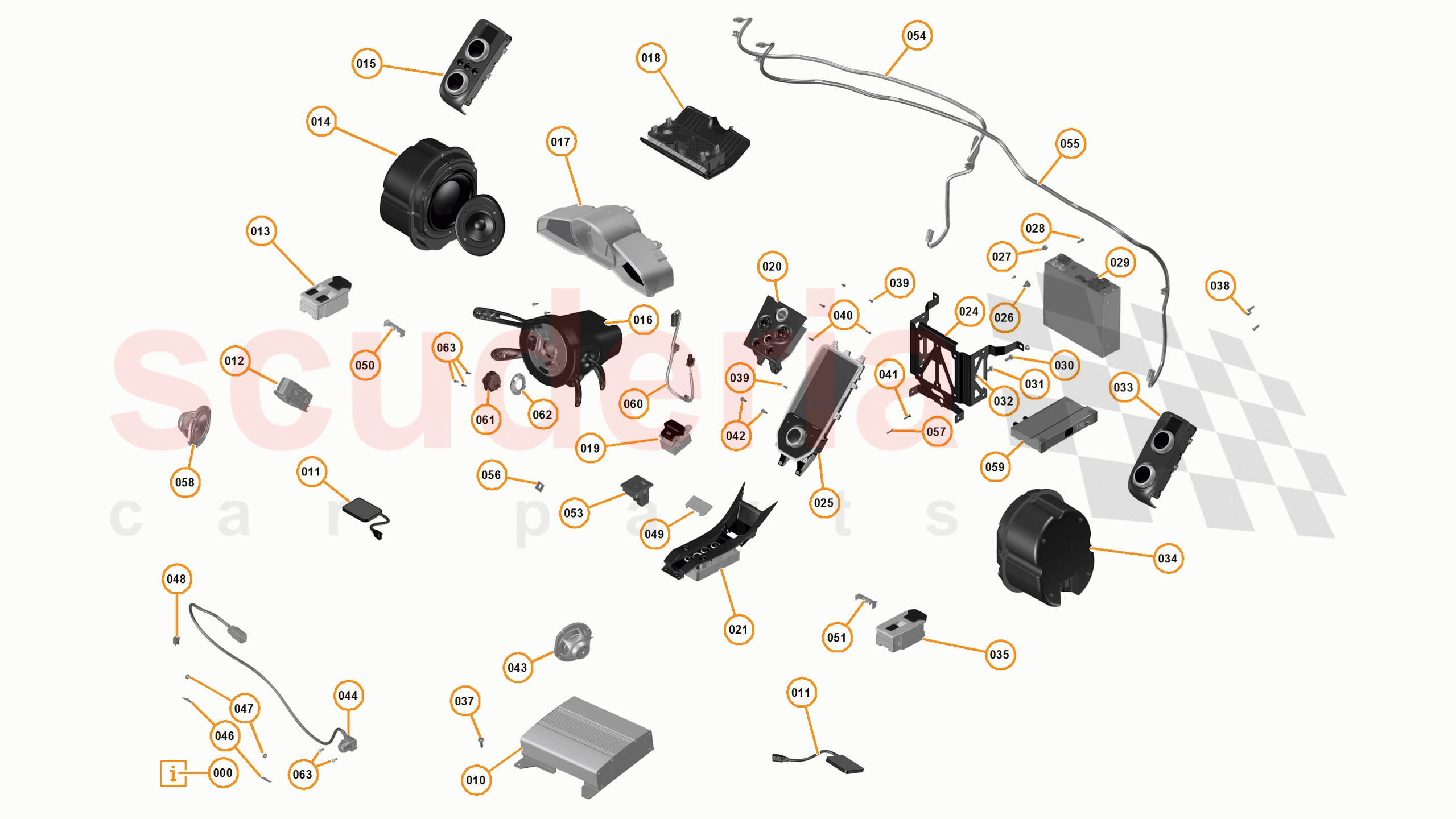 26 - M4 - ICE, INSTRUMENTS, AND SWITCHES - 26.1 - 01 - ICE, INSTRUMENTS, AND SWITCHES of McLaren McLaren 625C Spider