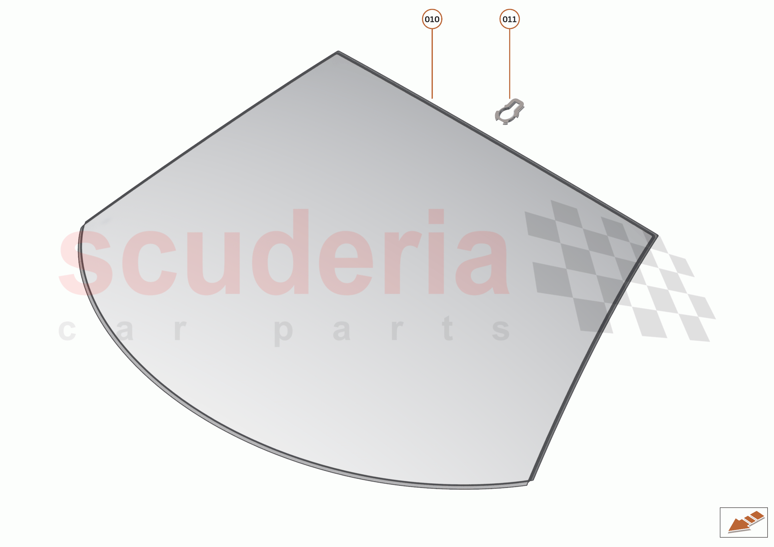 11 - GLAZING - 11.1 - WINDSCREEN of McLaren McLaren 765LT